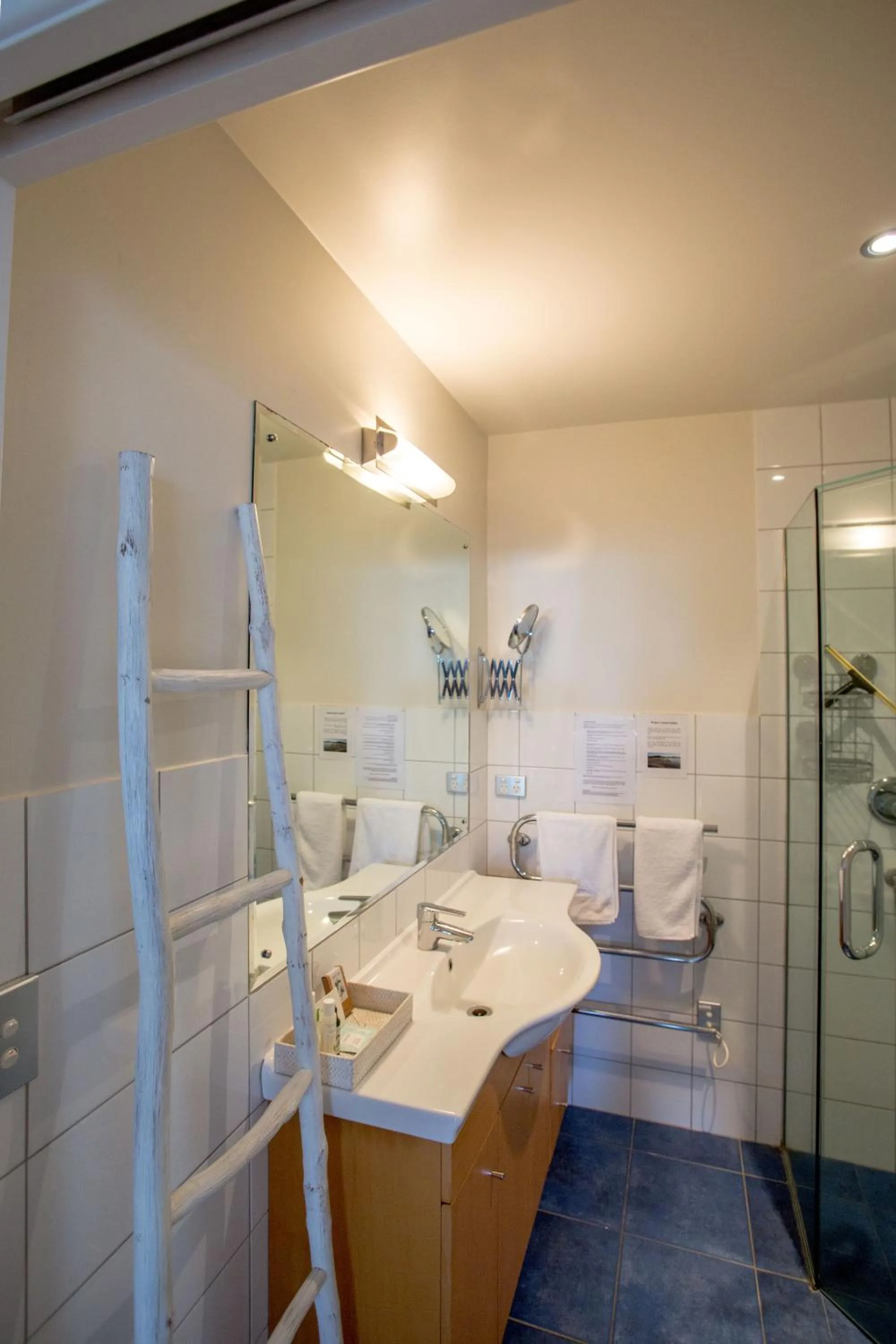 Bathroom in Onetangi Beach Apartments