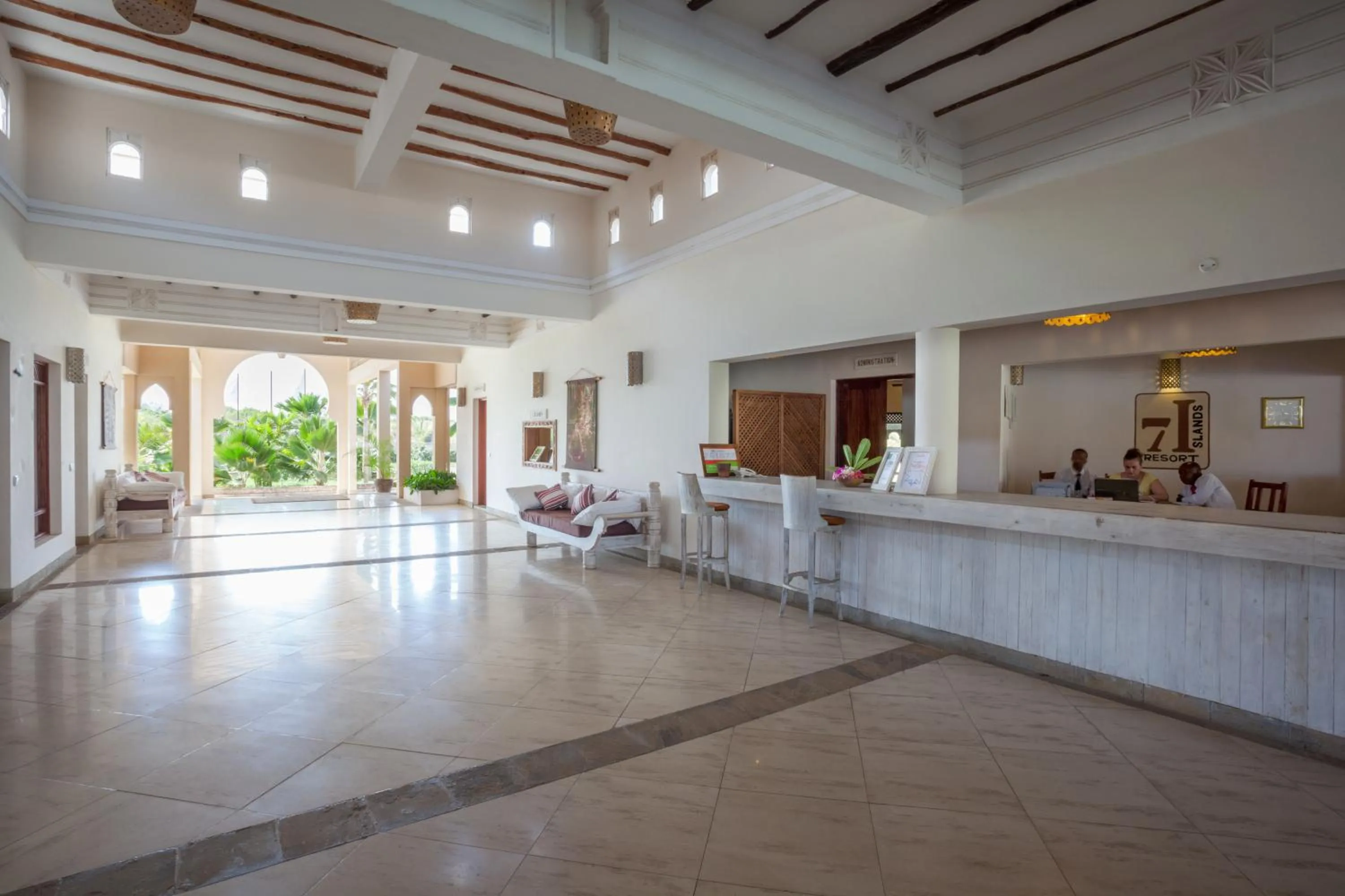 Lobby or reception in Seven Islands Resort