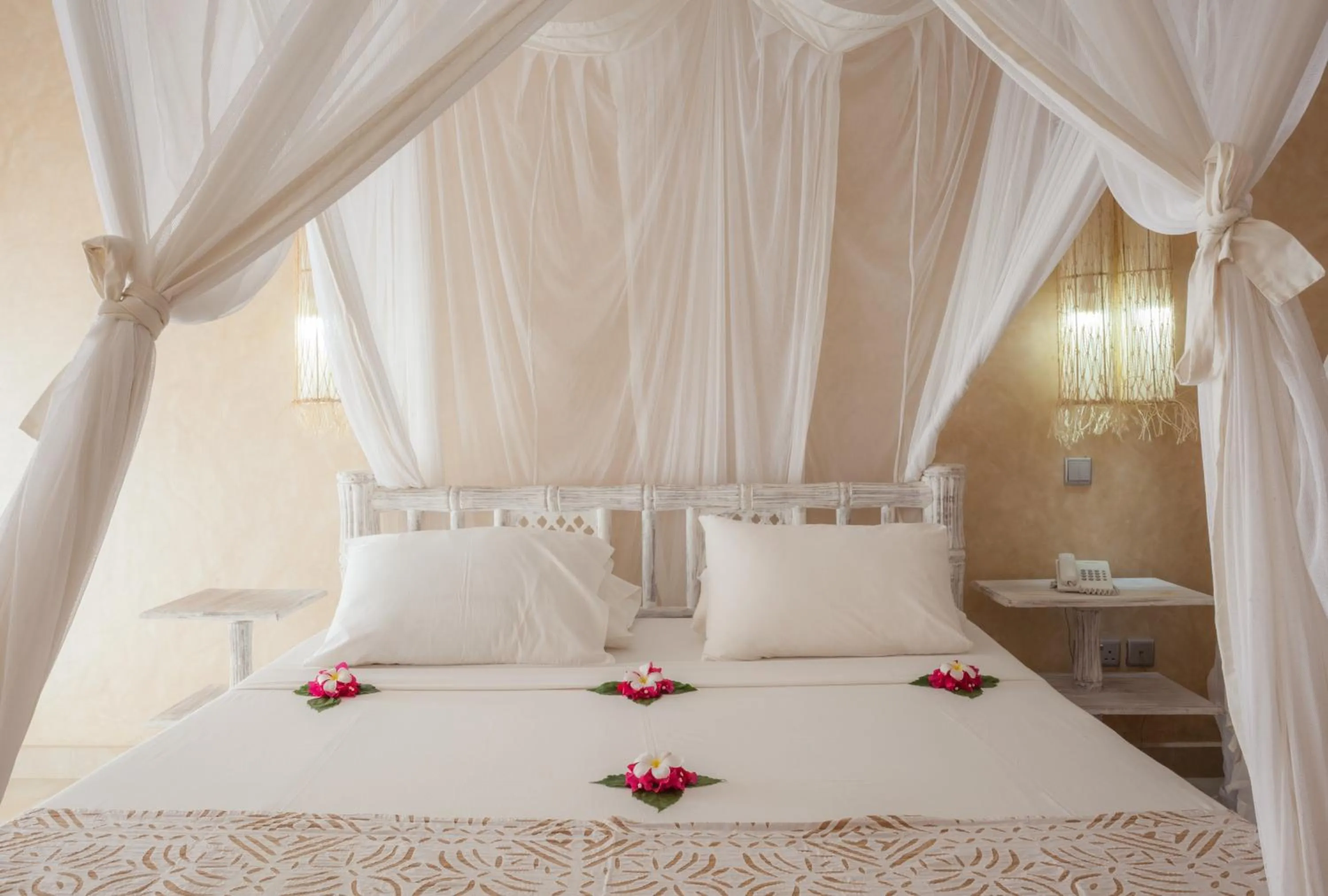 Bed in Seven Islands Resort