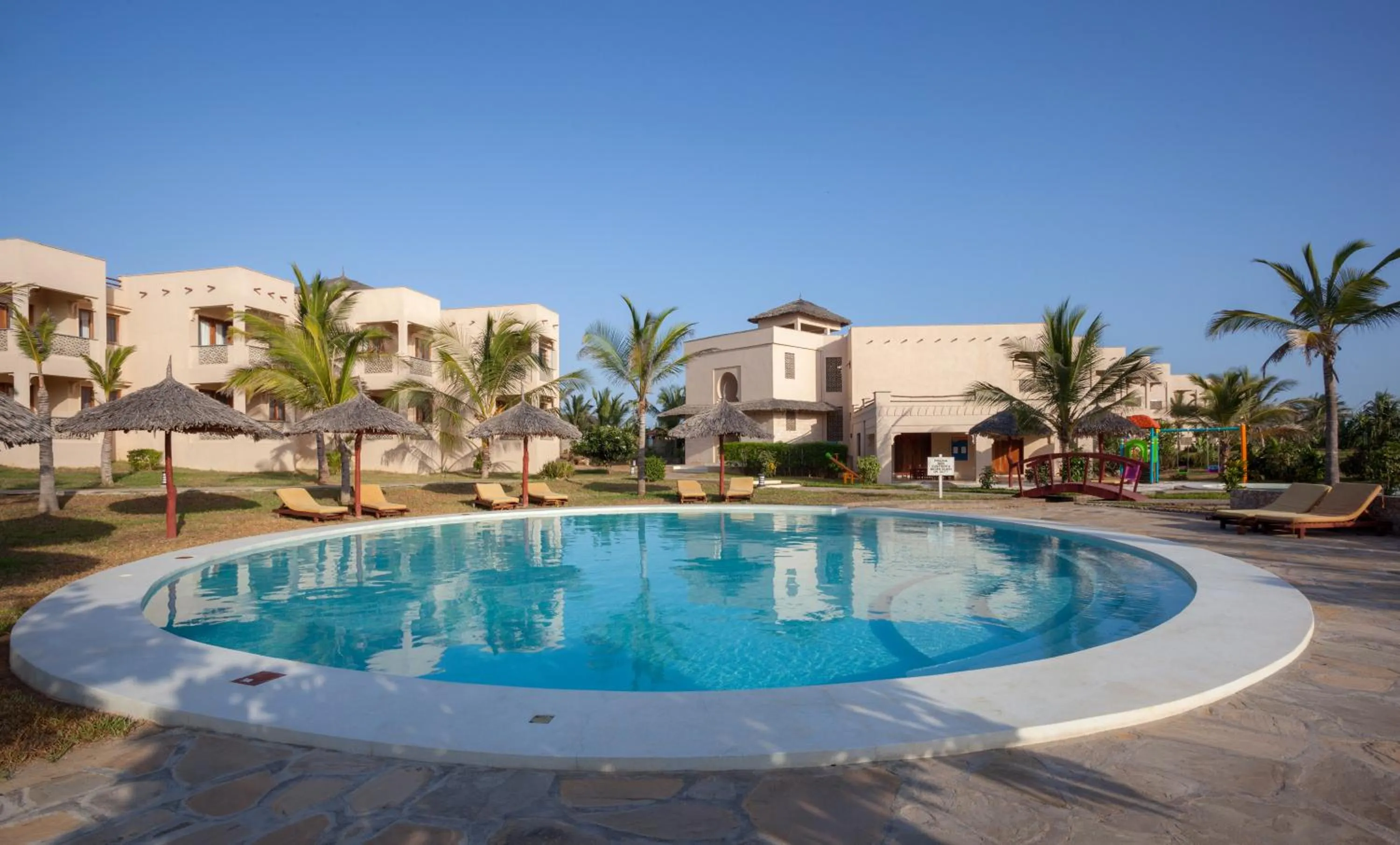 Swimming pool in Seven Islands Resort