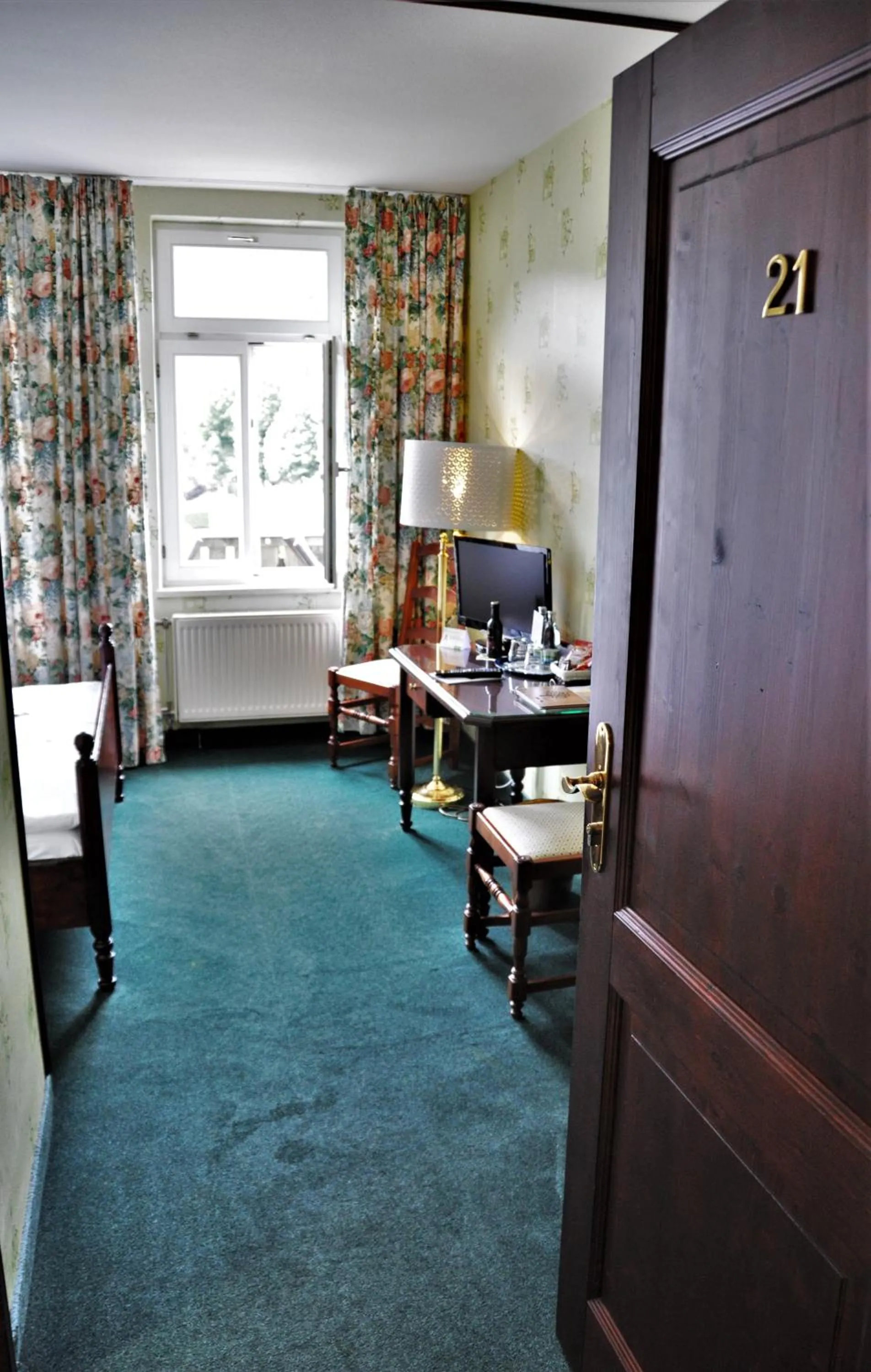 Bed in Flair-Hotel Waldfrieden