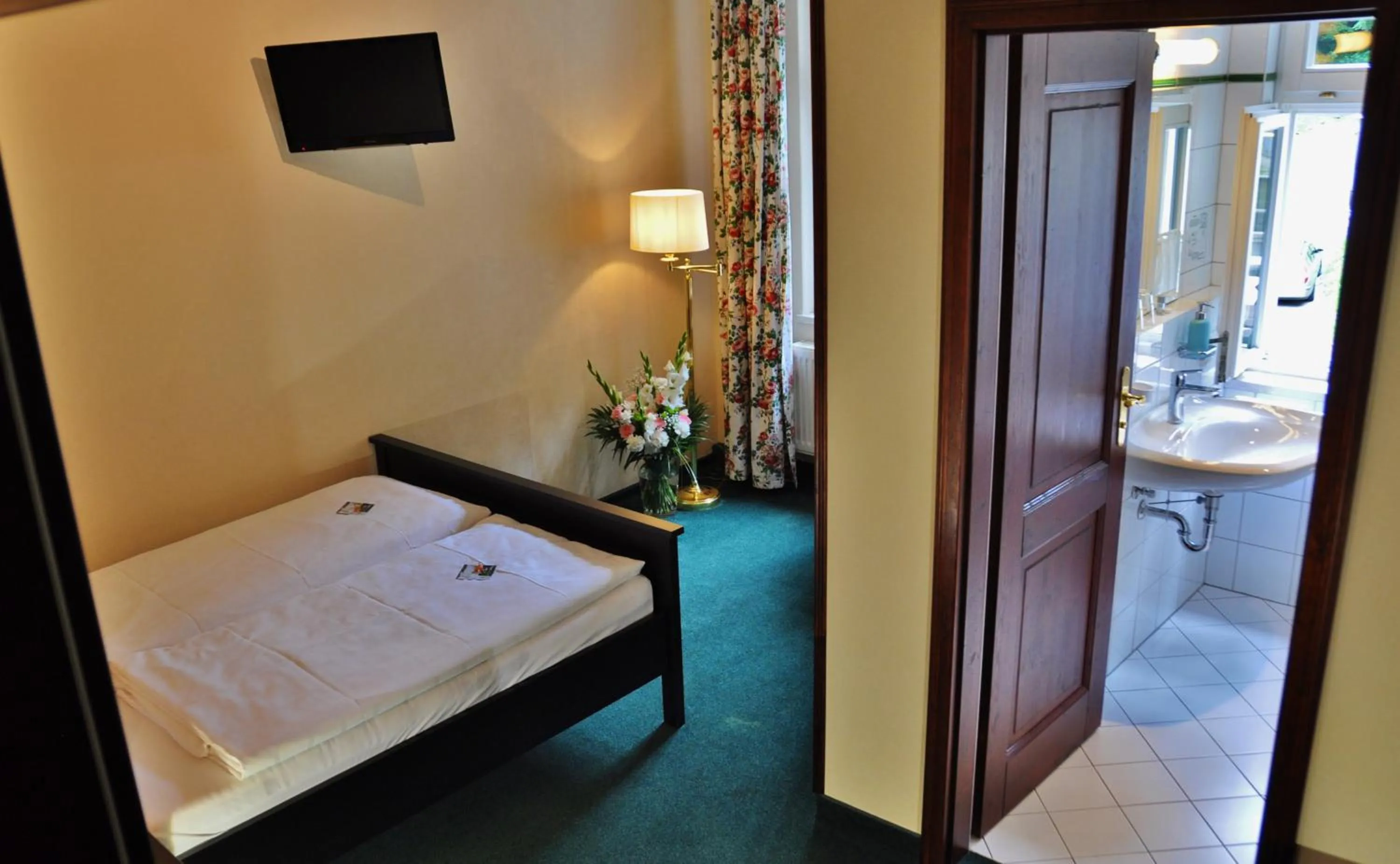 Bed in Flair-Hotel Waldfrieden