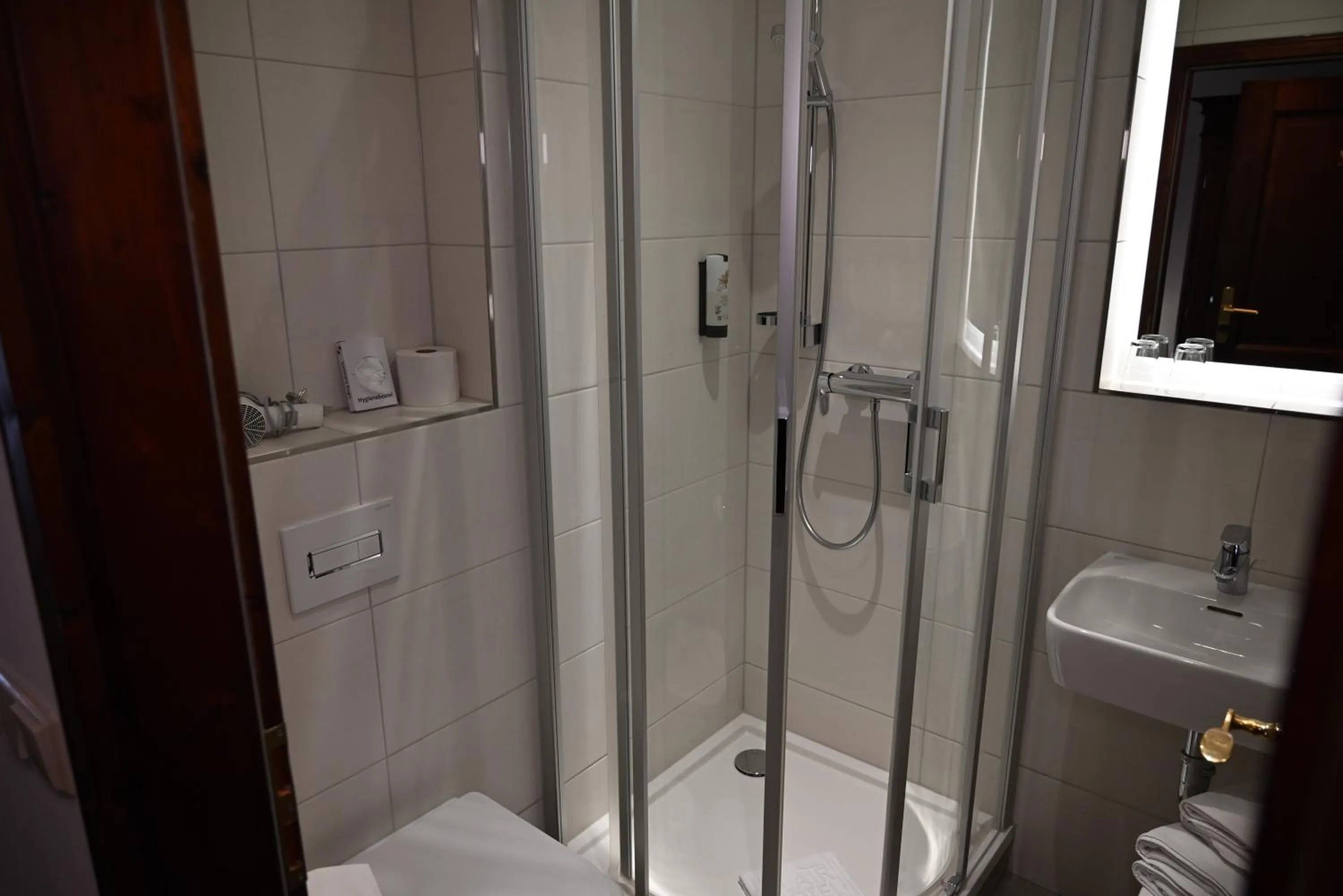 Bathroom in Flair-Hotel Waldfrieden