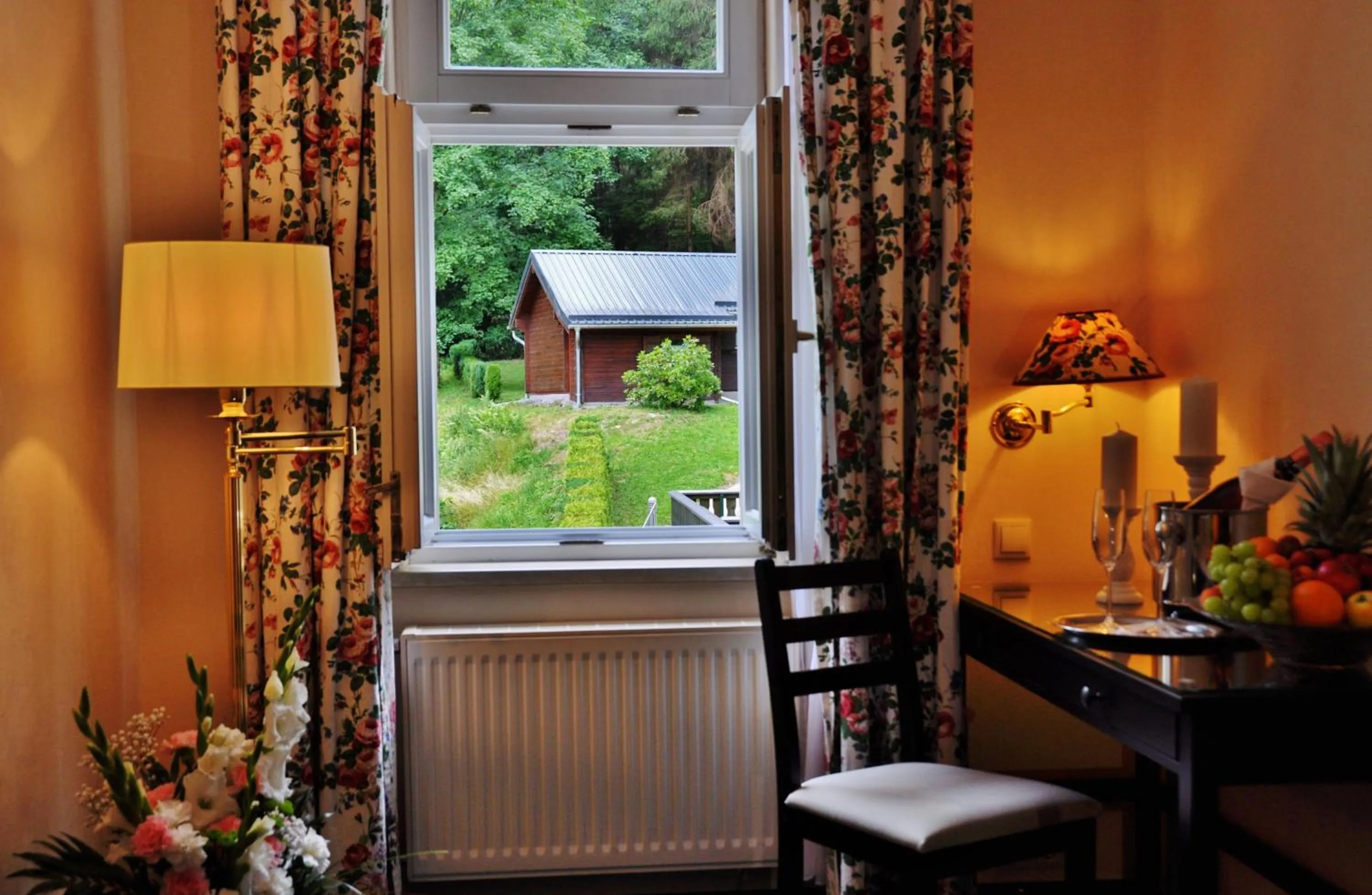 Garden in Flair-Hotel Waldfrieden