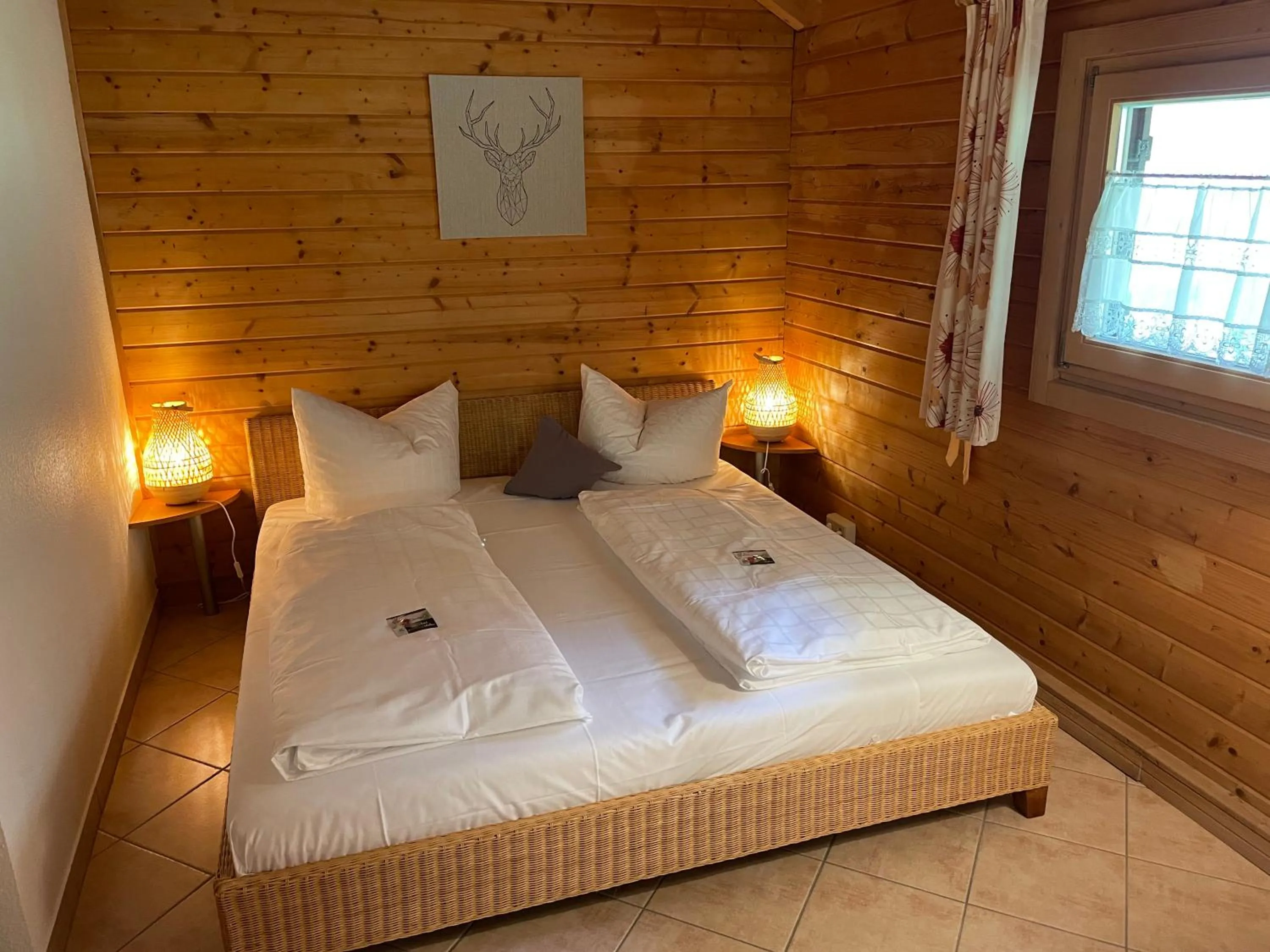 Bed in Flair-Hotel Waldfrieden
