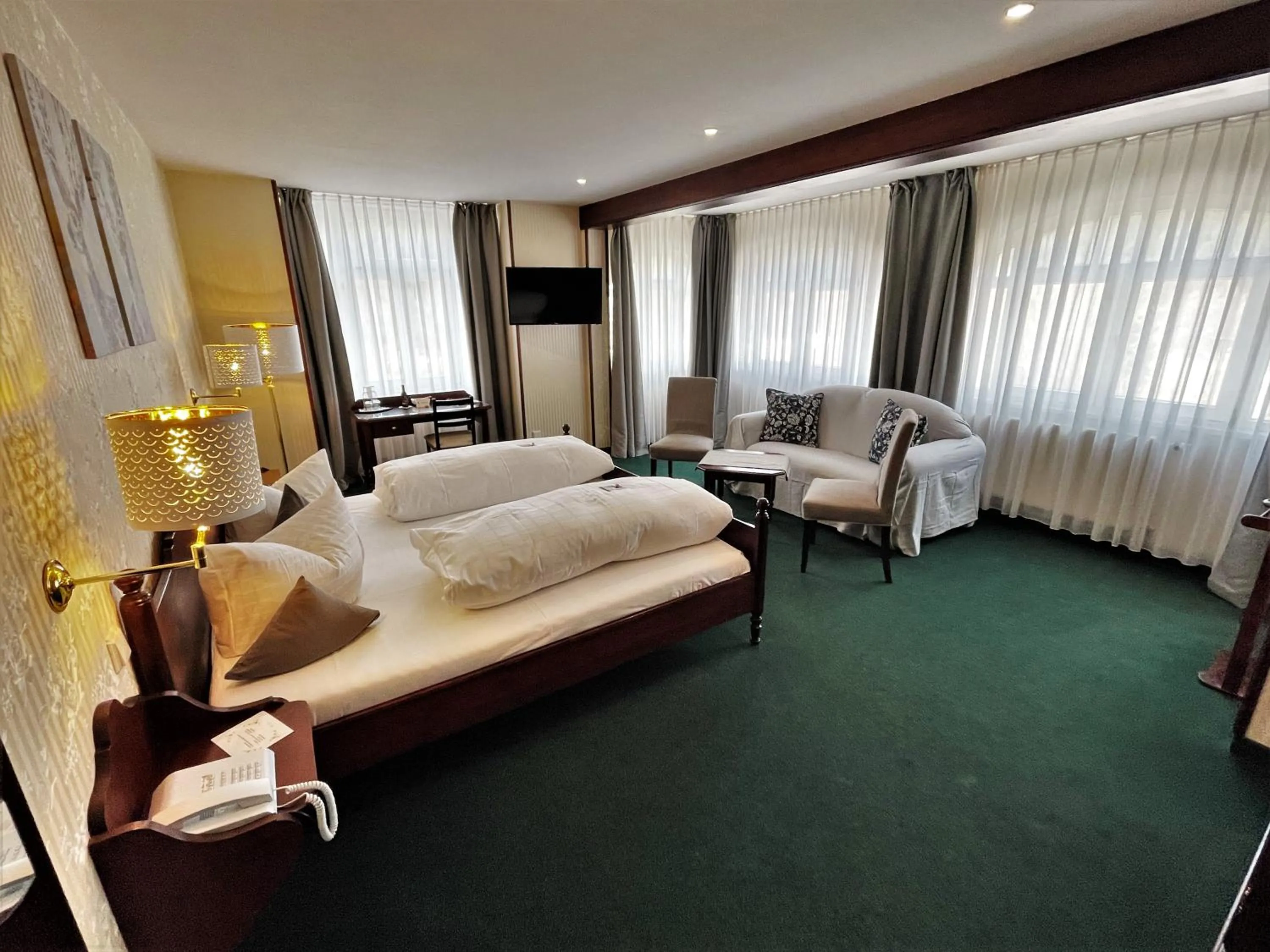 Bed in Flair-Hotel Waldfrieden