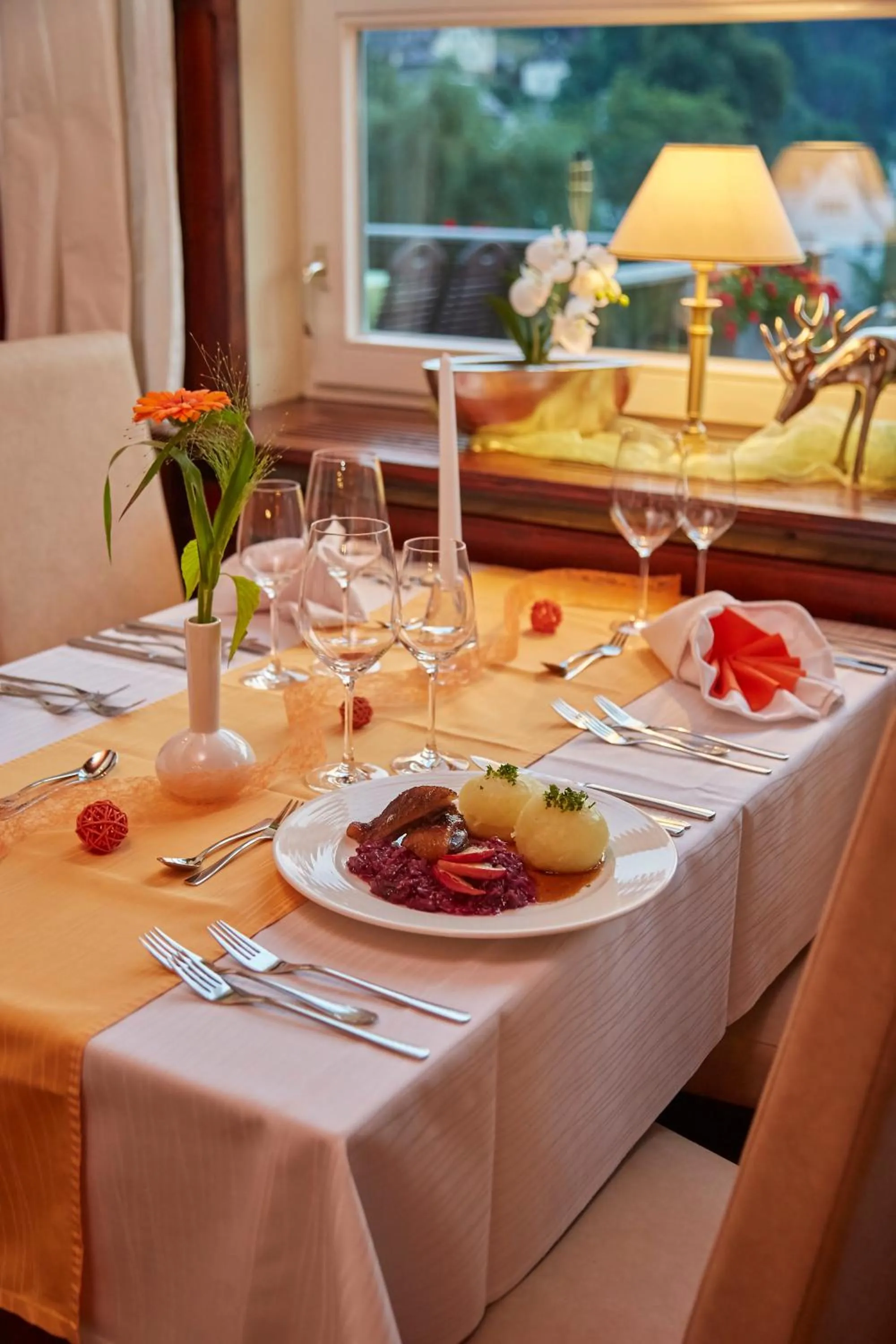 Restaurant/places to eat in Flair-Hotel Waldfrieden
