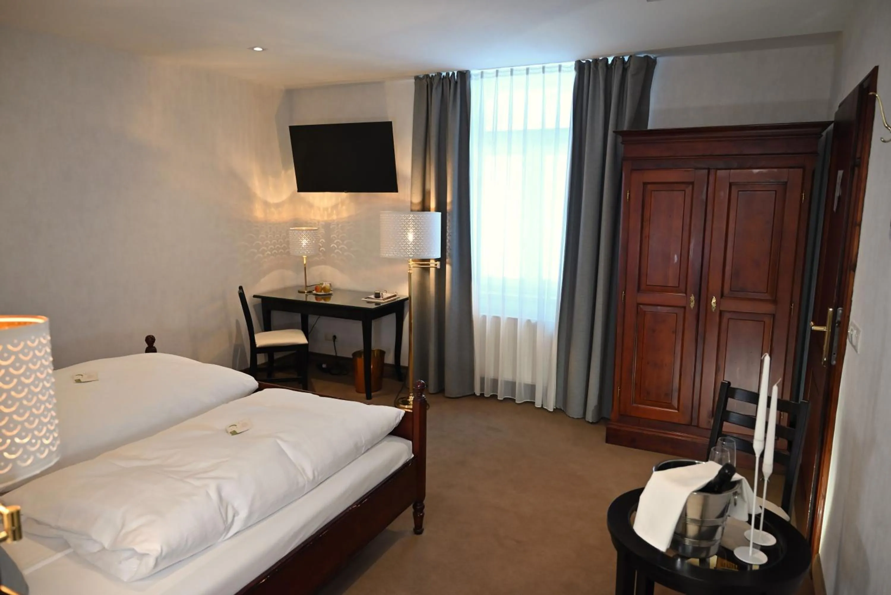 Bed in Flair-Hotel Waldfrieden