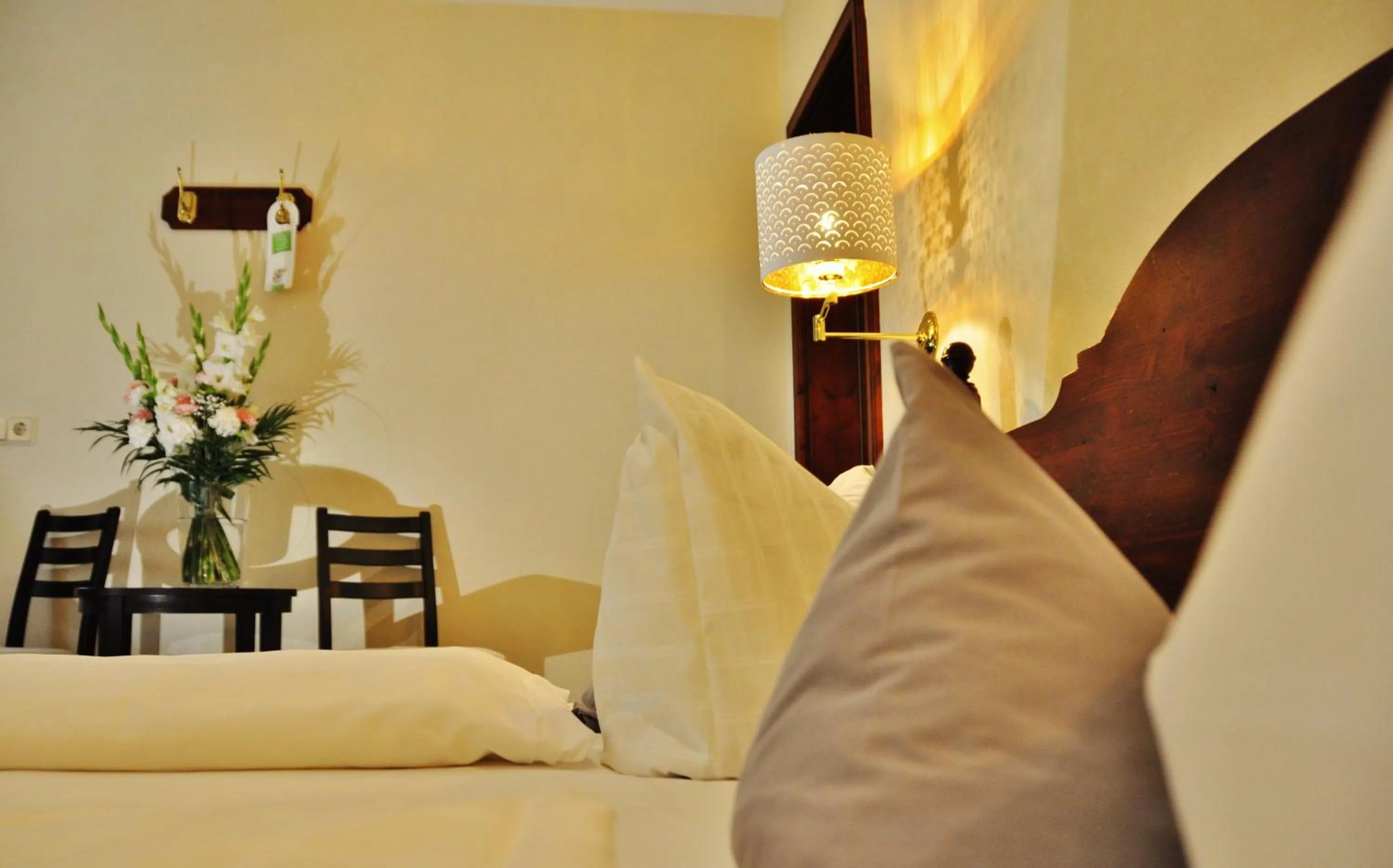 Bed in Flair-Hotel Waldfrieden