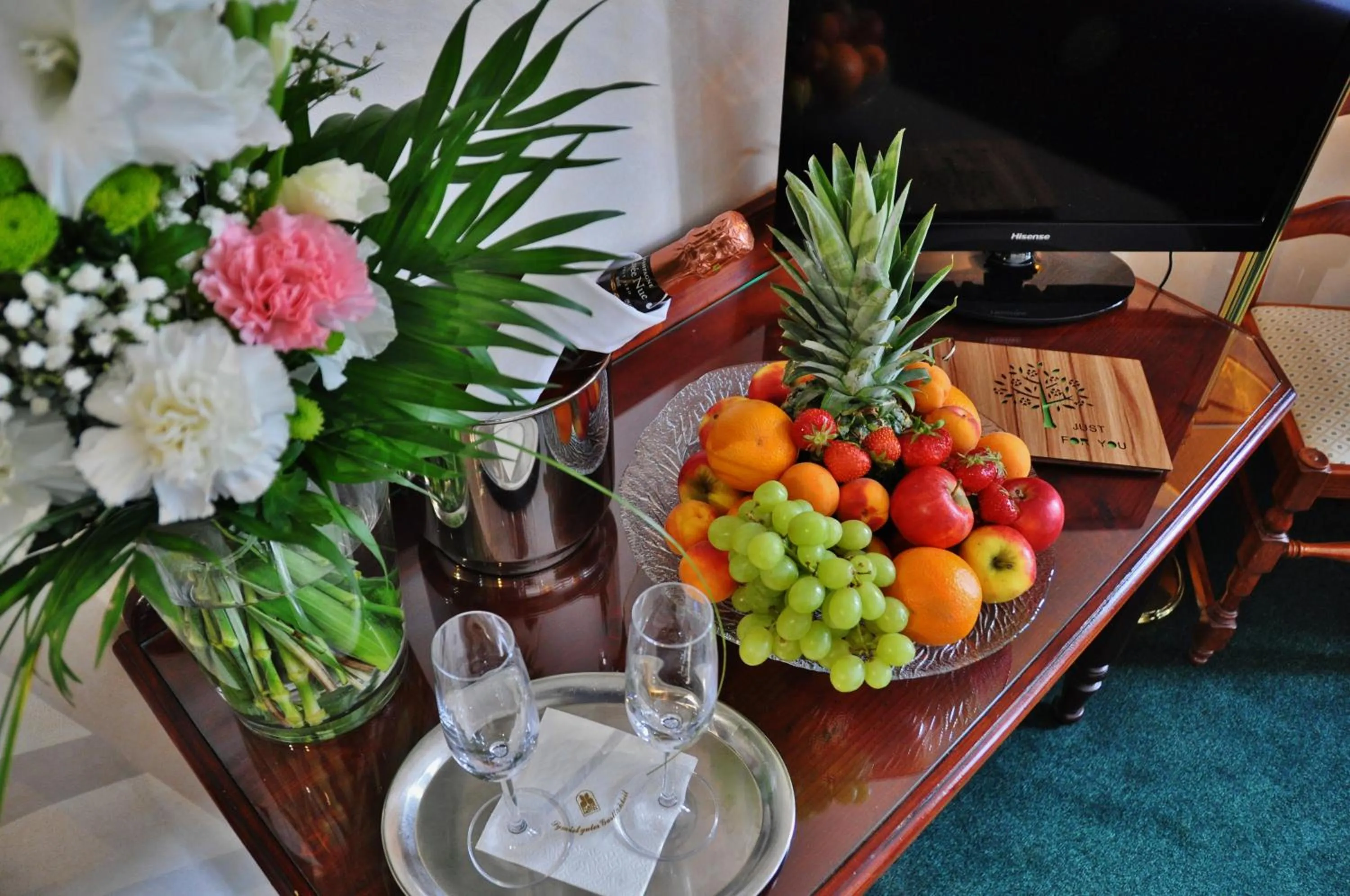 Food and drinks in Flair-Hotel Waldfrieden