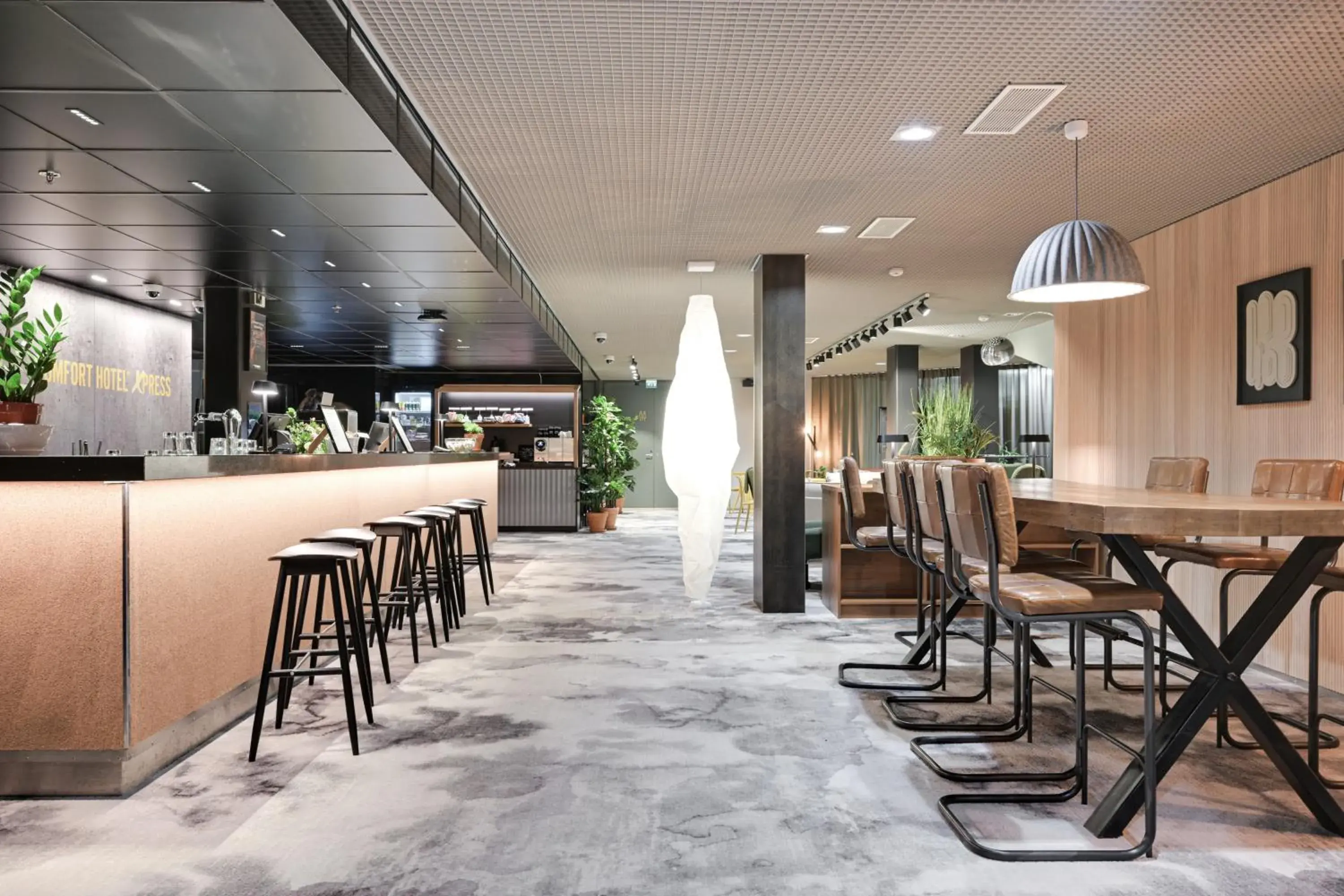 Lobby or reception in Comfort Hotel Xpress Helsinki Airport Terminal Lobby or reception in Comfort Hotel Xpress Helsinki Airport Terminal