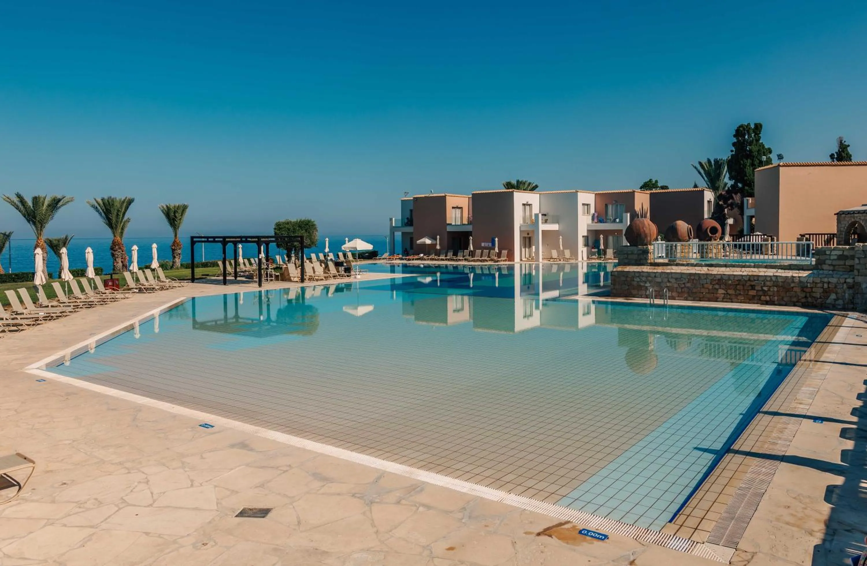 Pool view in Atlantica Akteon