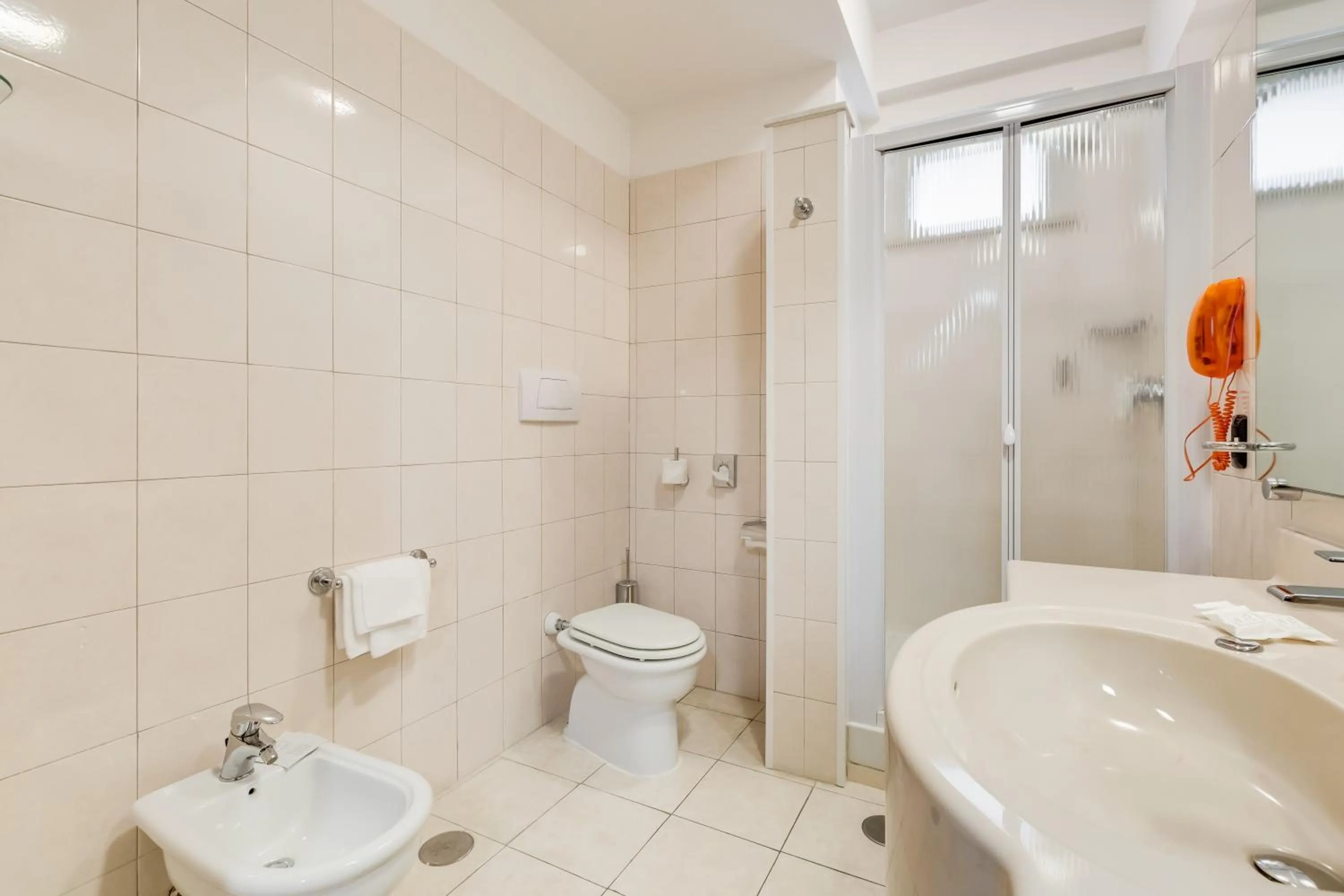 Shower in Best Western Hotel Rocca