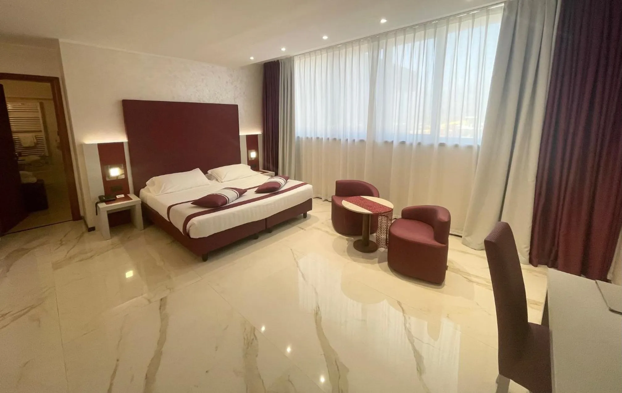 View (from property/room), Bed in Best Western Hotel Rocca