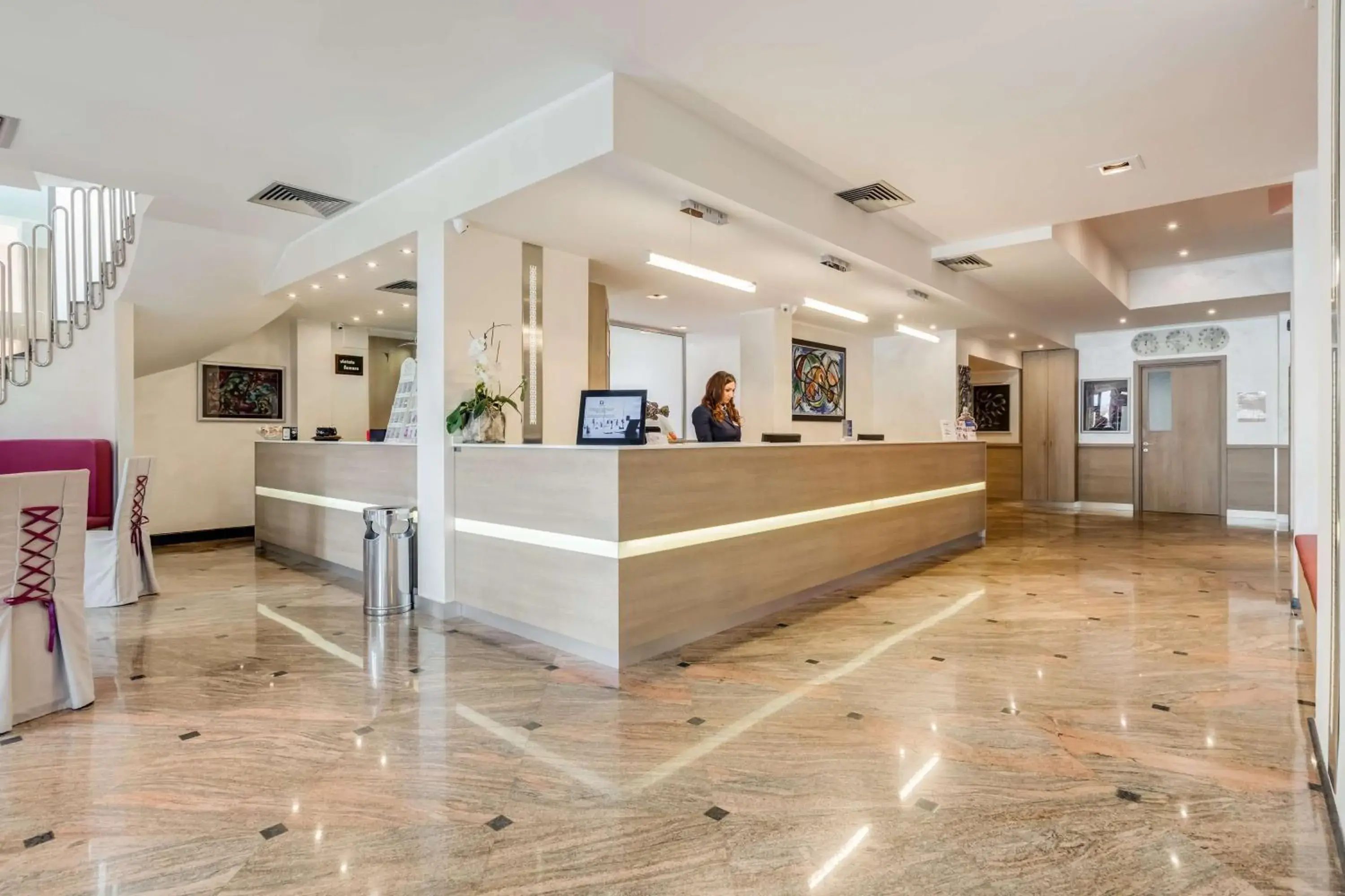Lobby or reception in Best Western Hotel Rocca Lobby or reception in Best Western Hotel Rocca