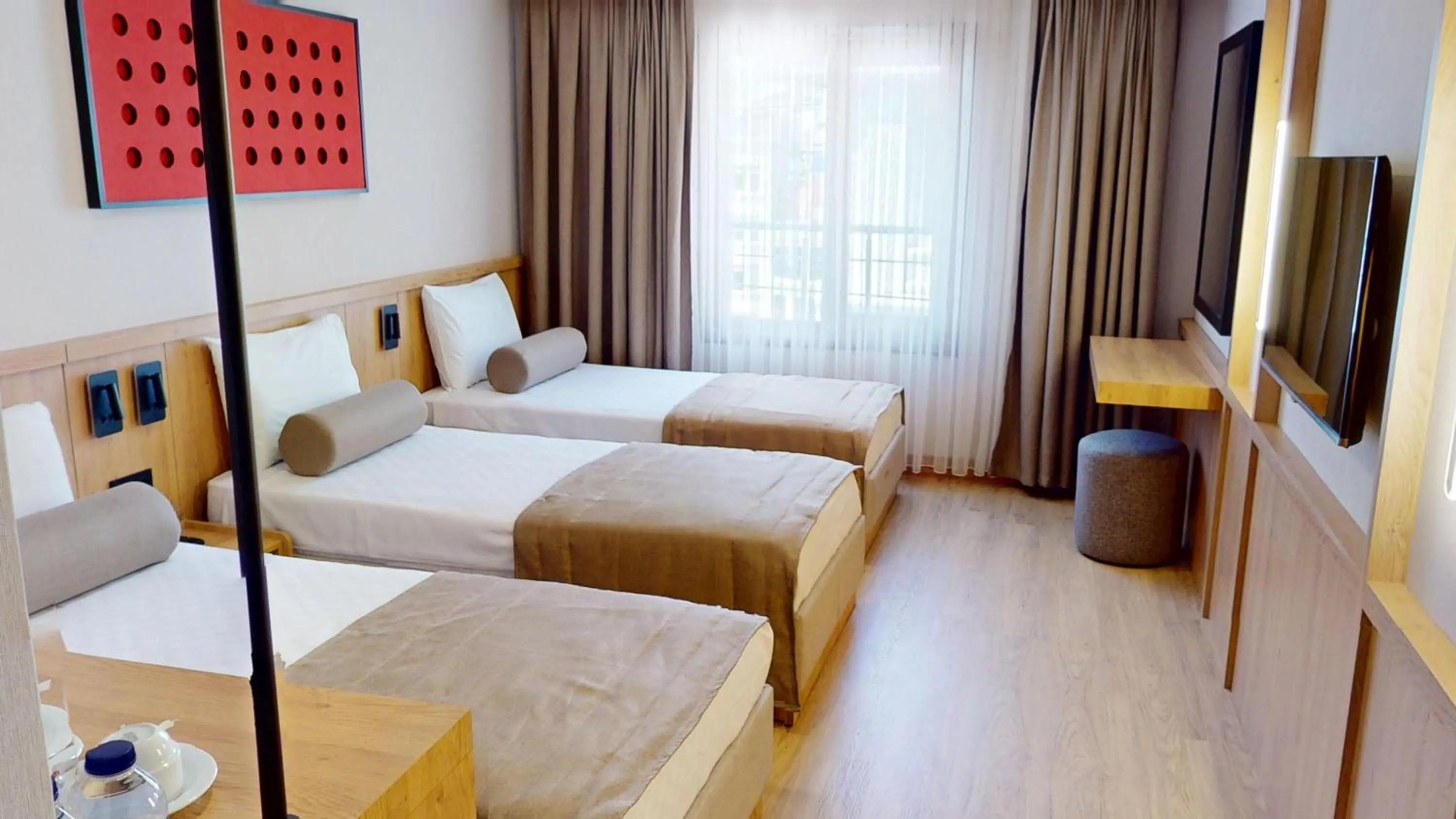 TV and multimedia, Bed in Istanbul River Hotel