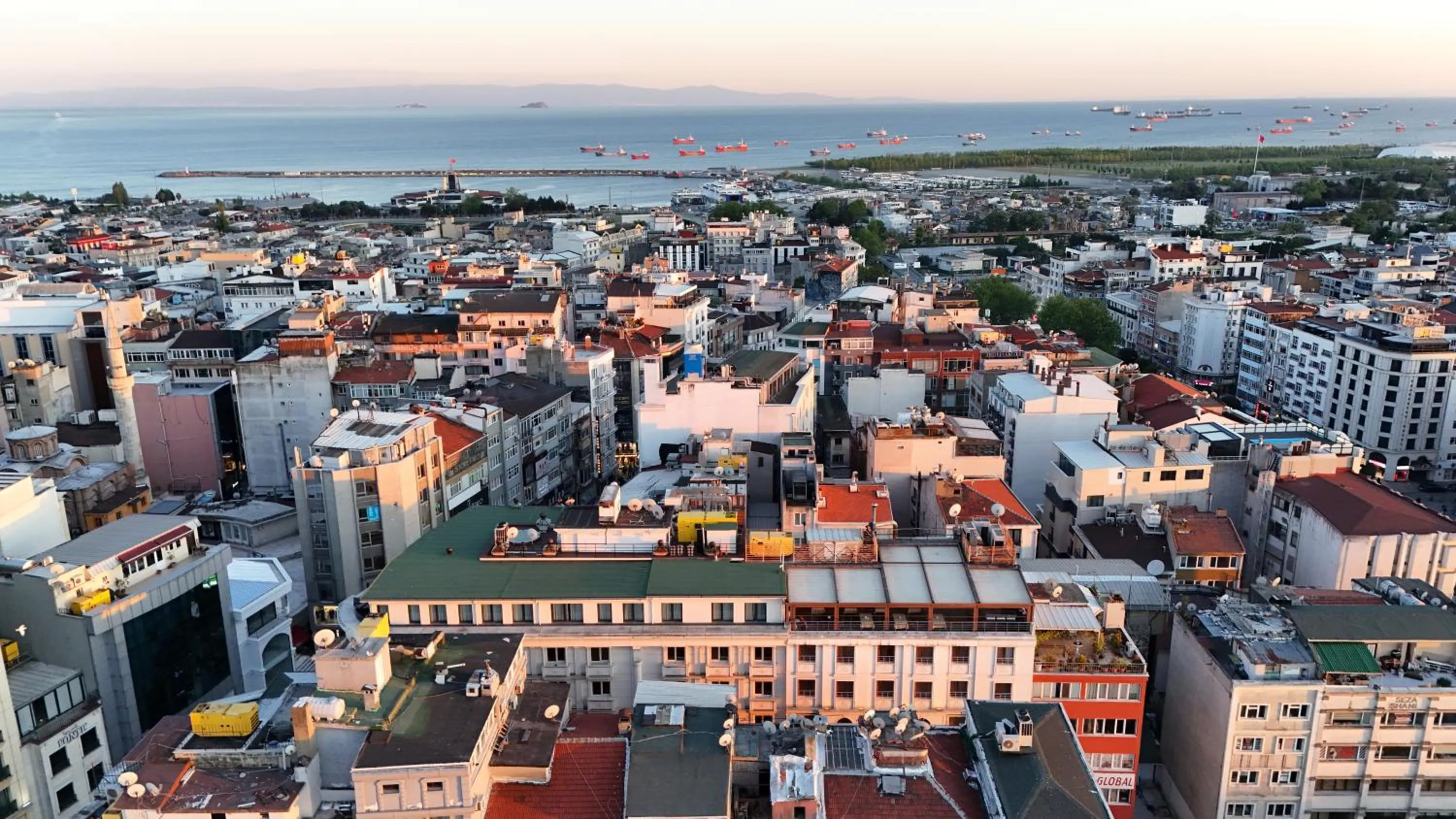 Bird's eye view in Istanbul River Hotel