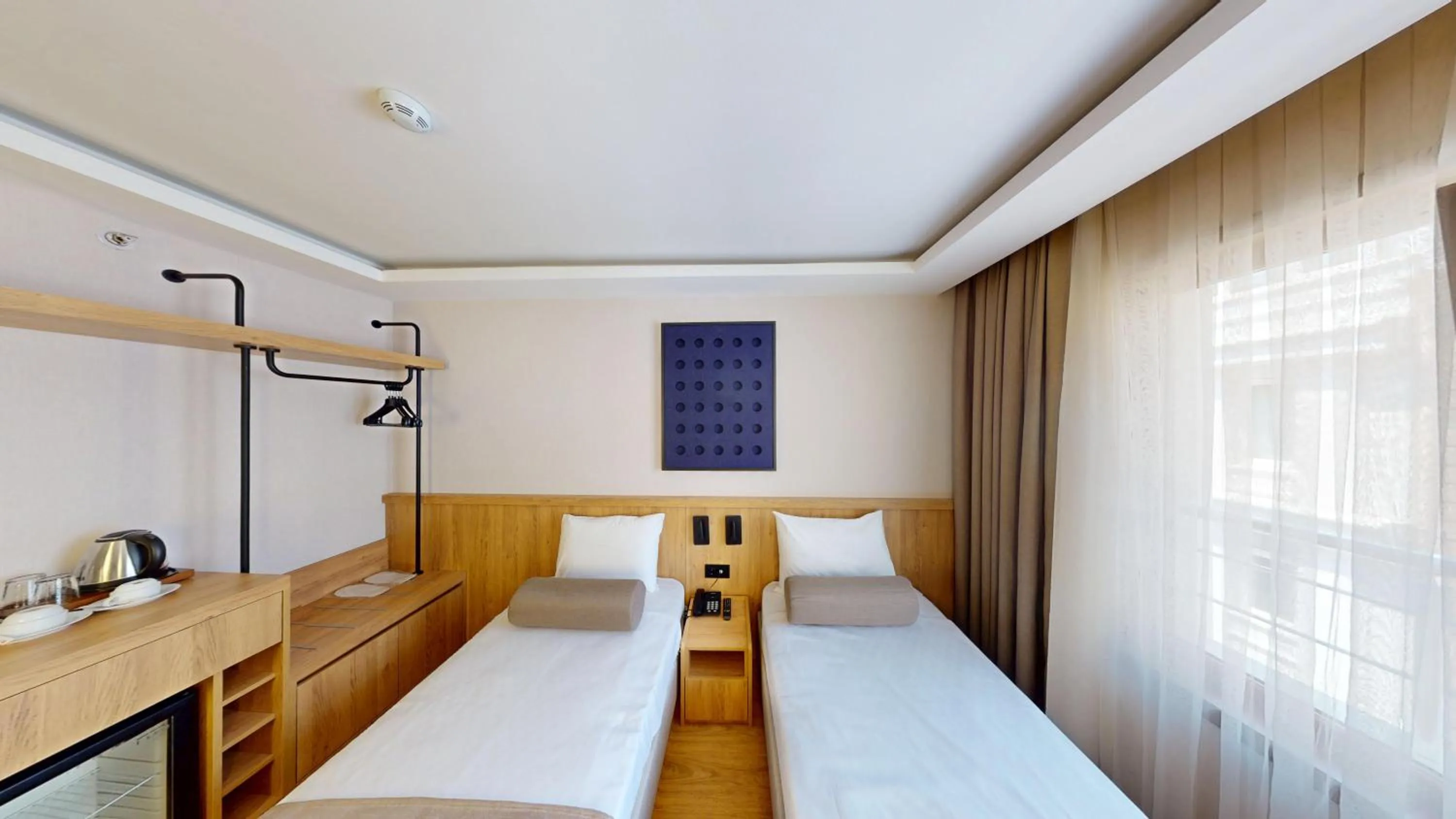 Bed in Istanbul River Hotel