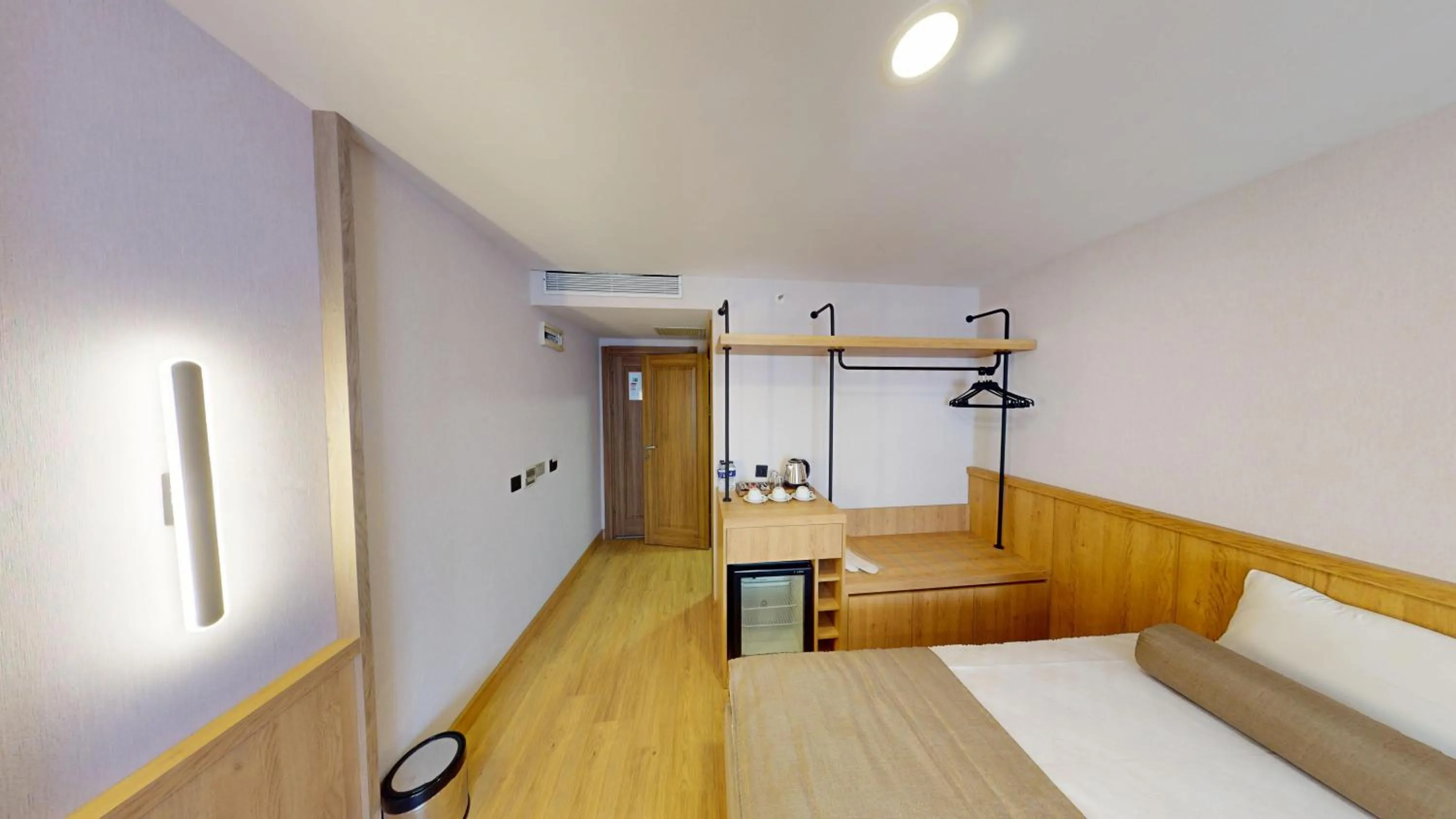 Bed in Istanbul River Hotel