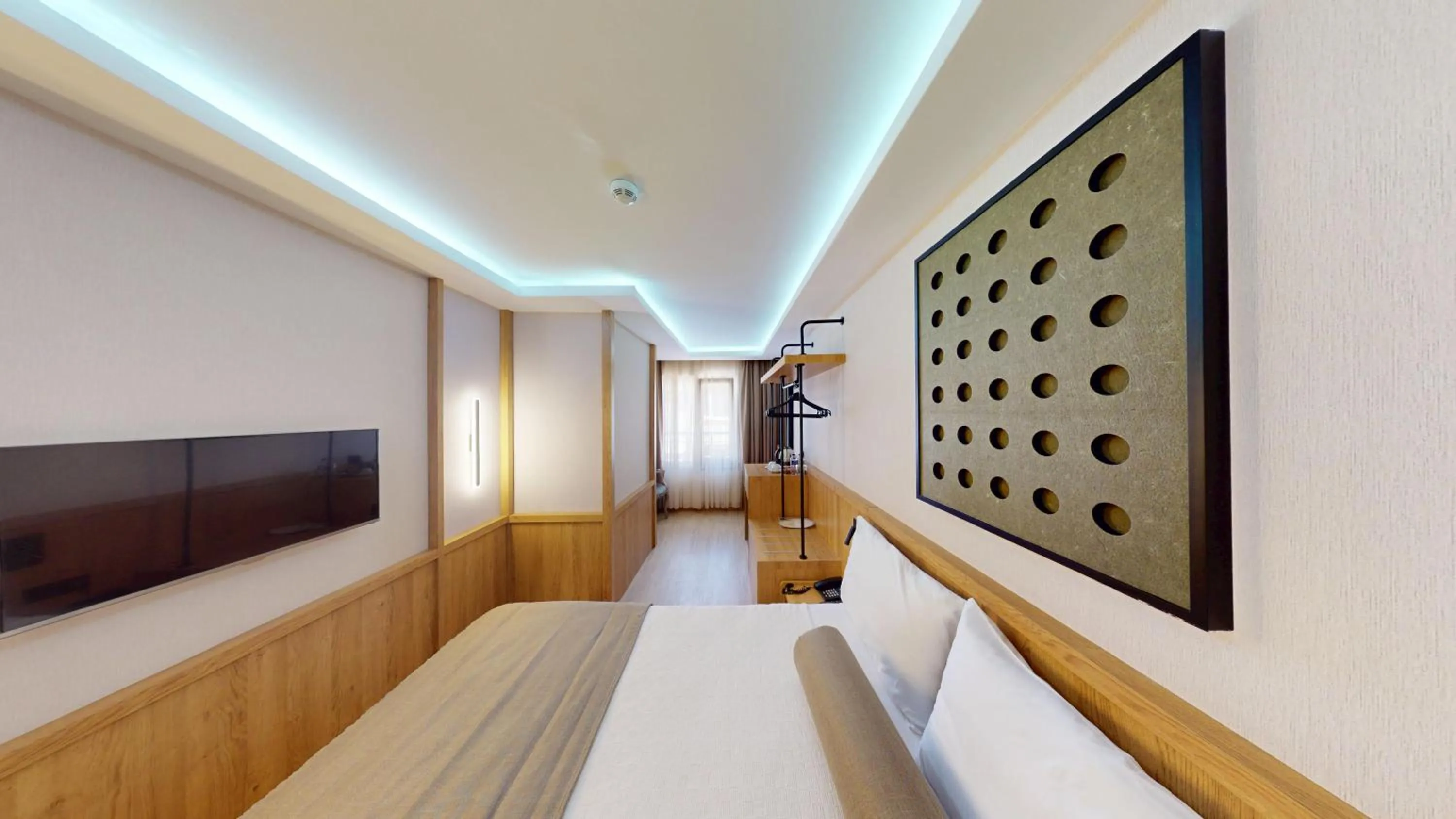 Bed in Istanbul River Hotel