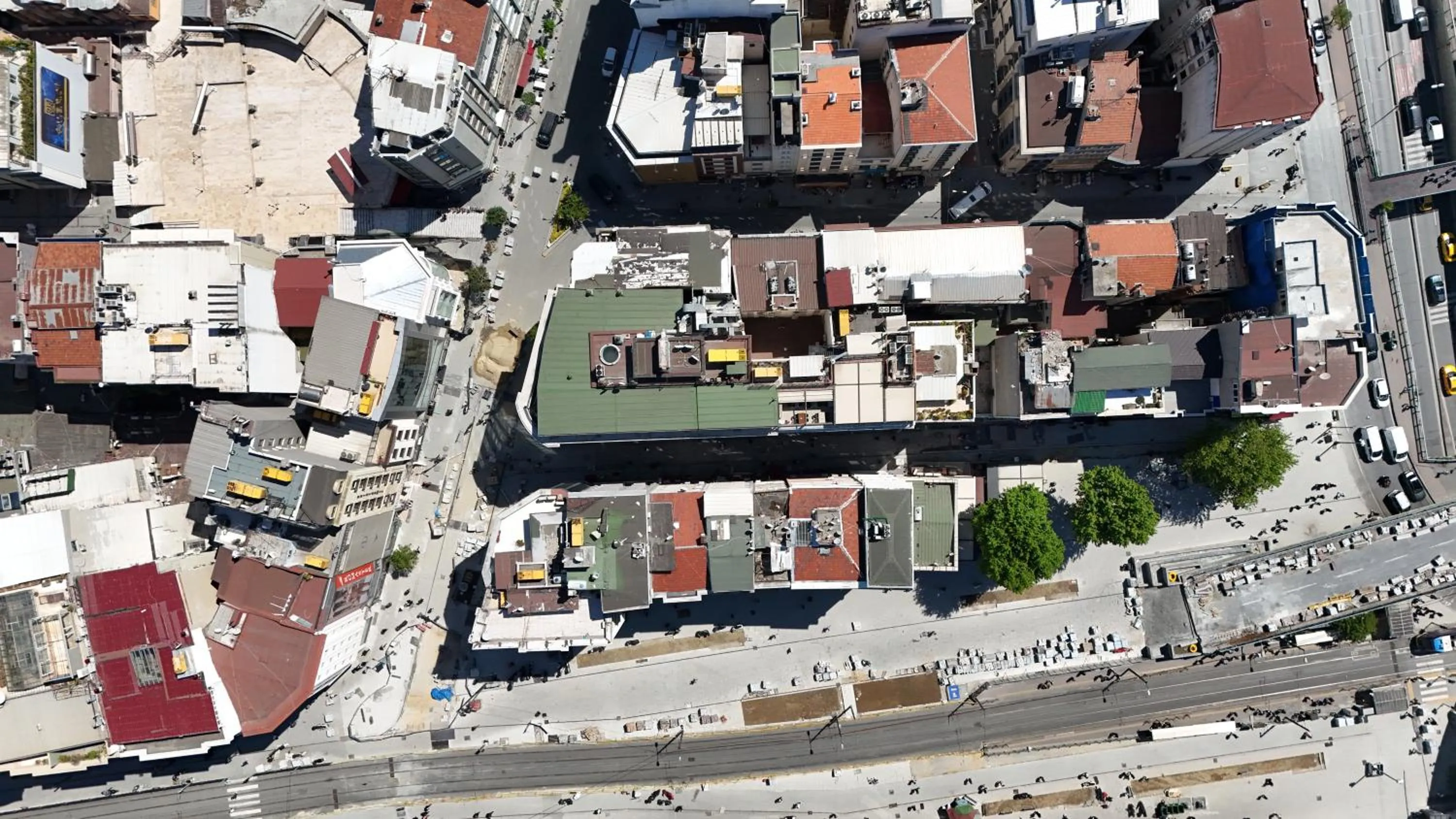 Bird's eye view in Istanbul River Hotel