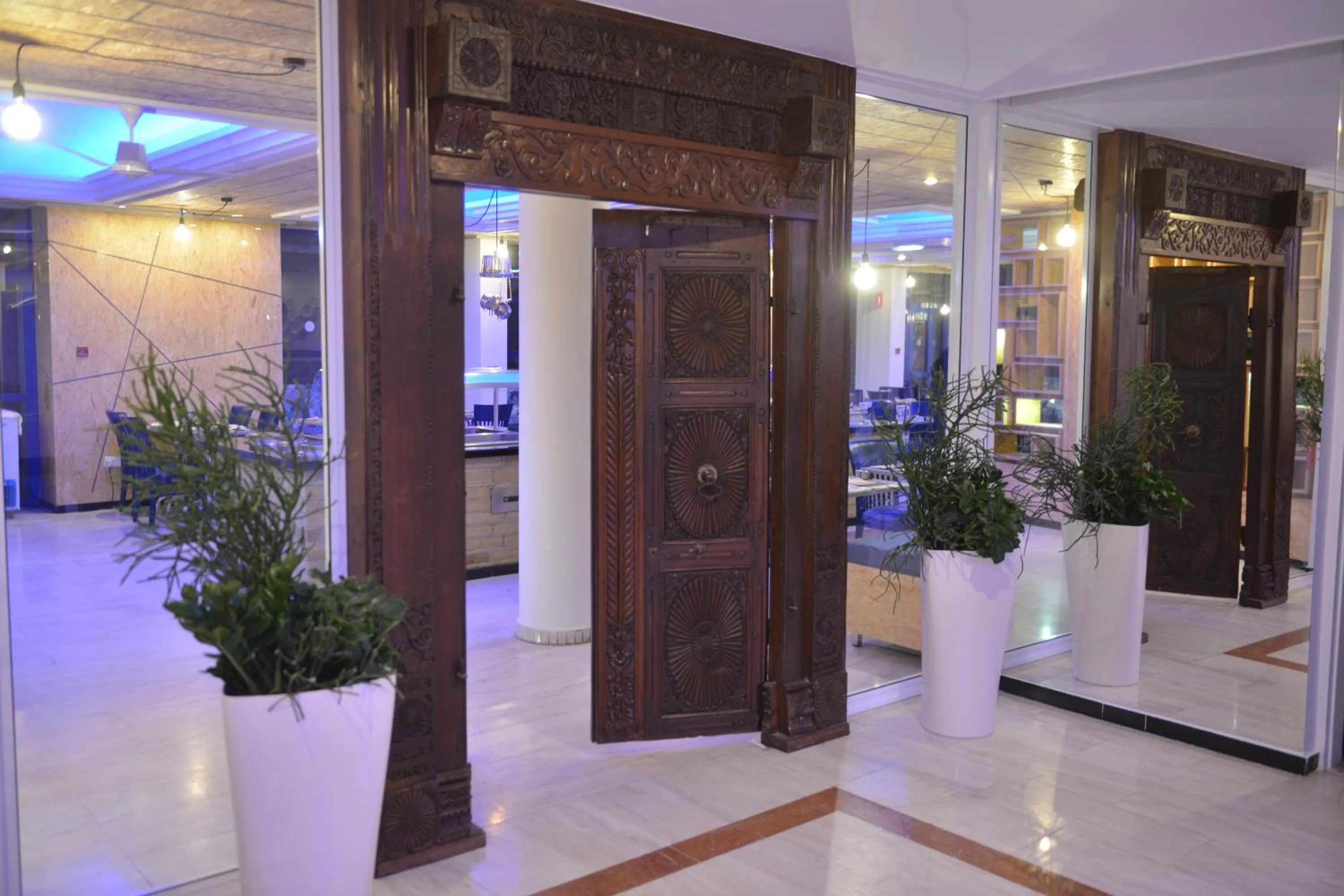 Food close-up in Nereus Hotel