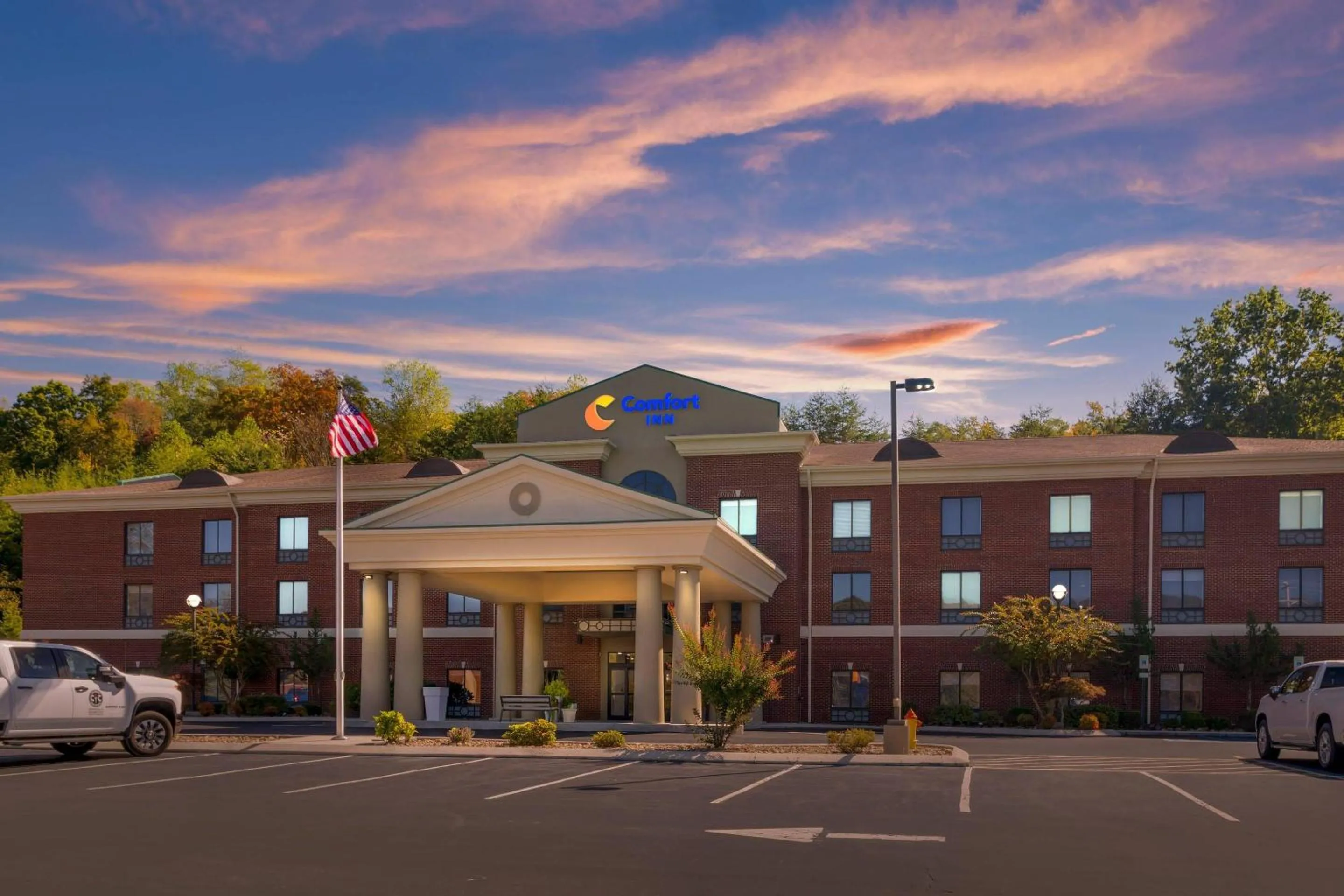Property building in Comfort Inn Dayton South