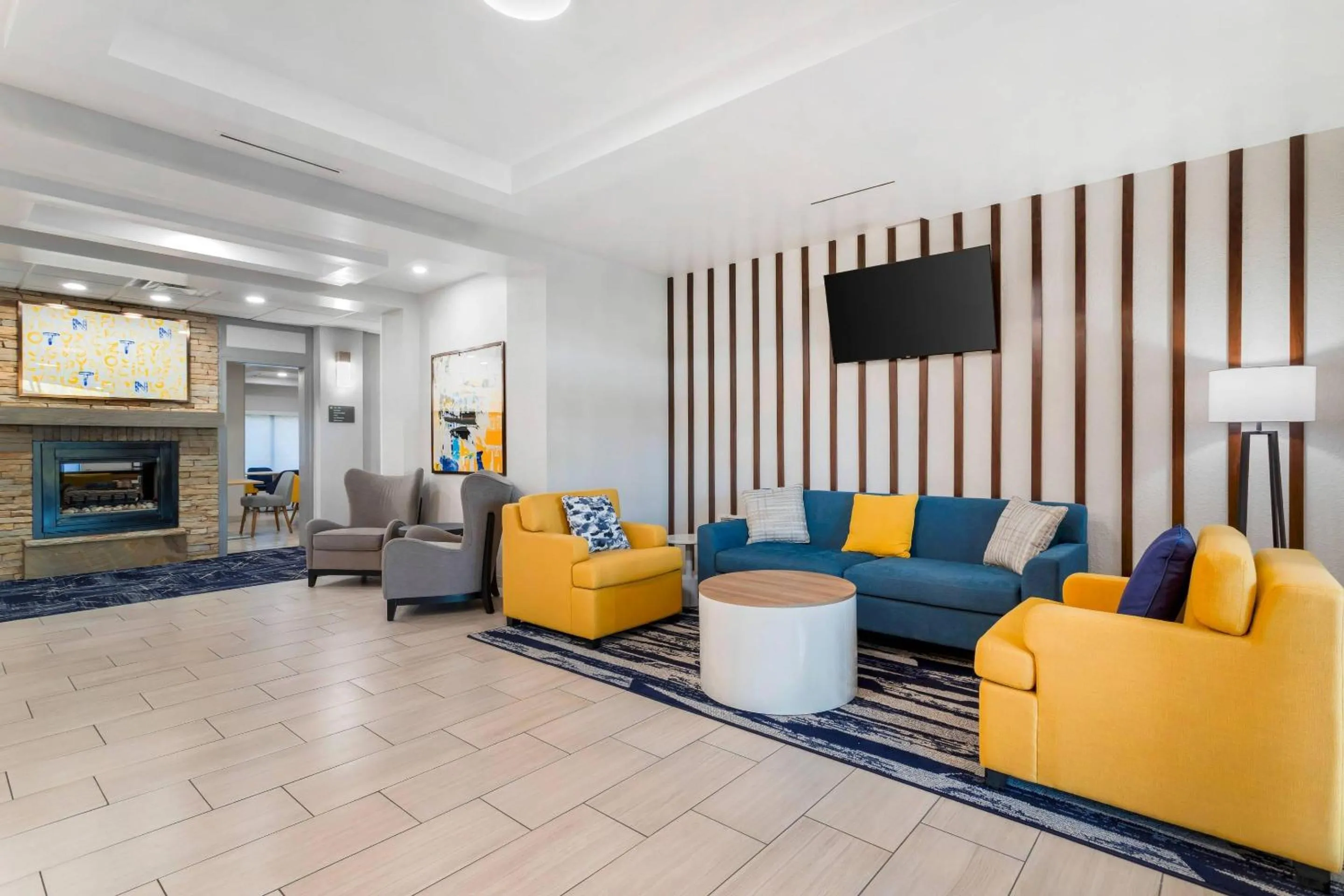 Lobby or reception in Comfort Inn Dayton South