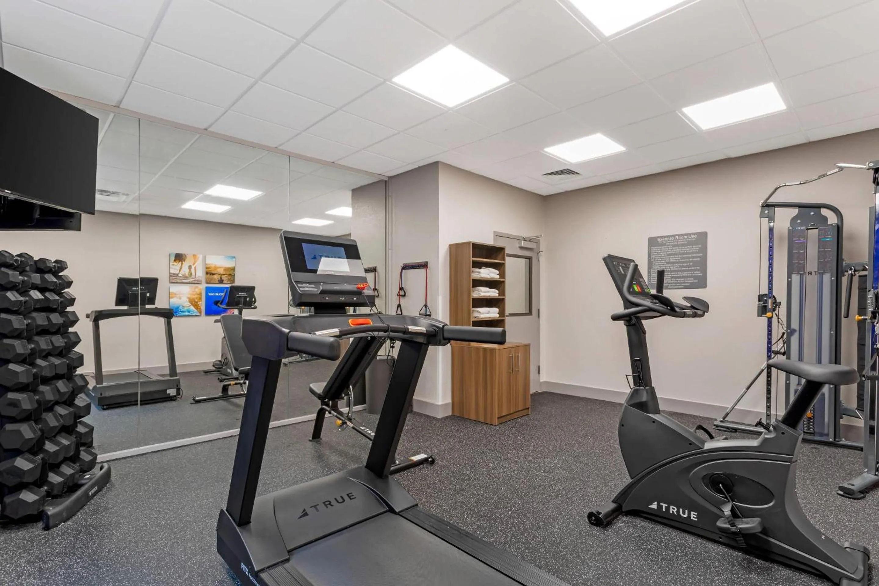 Fitness centre/facilities in Comfort Inn Dayton South