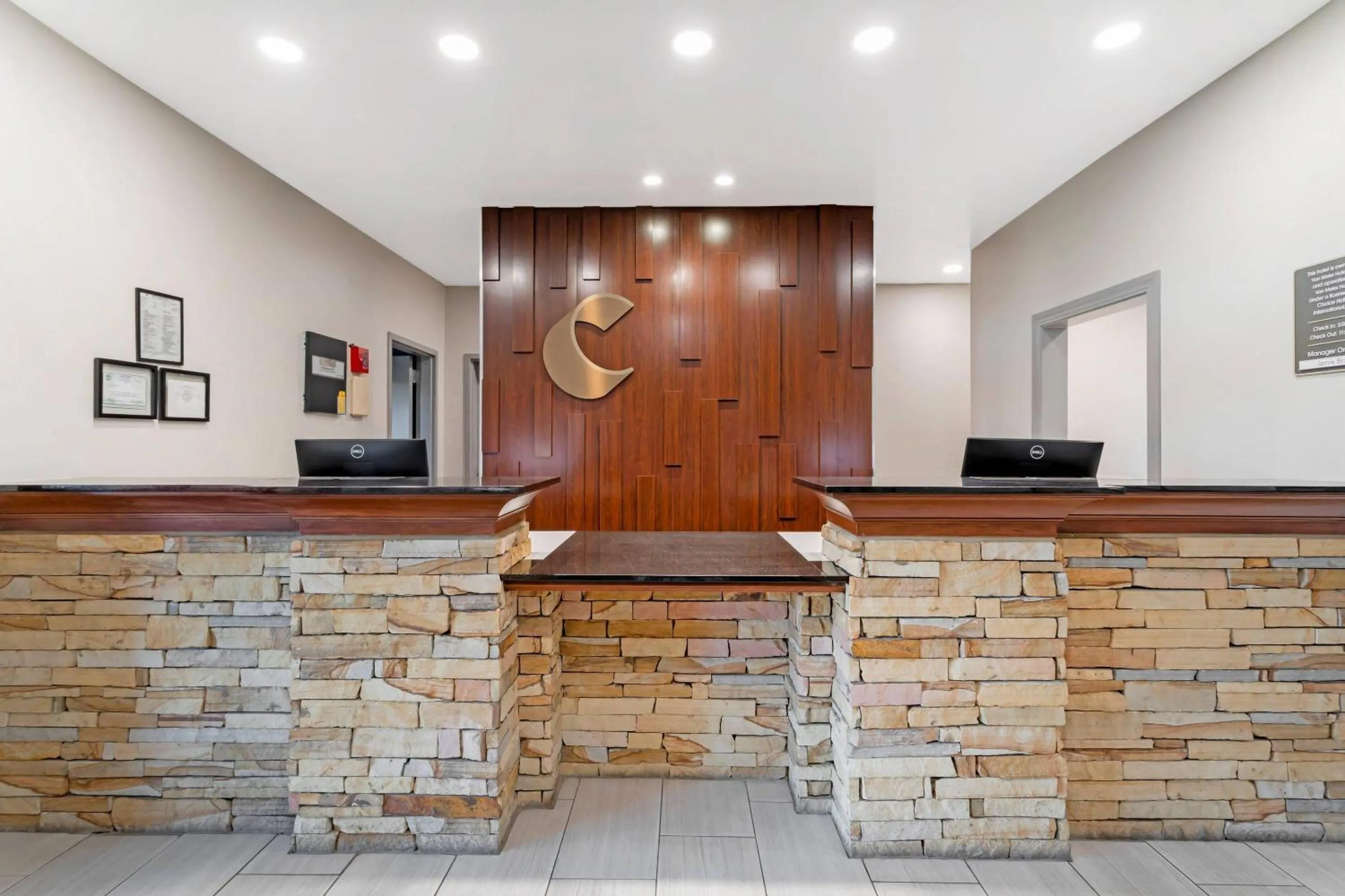 Lobby or reception in Comfort Inn Dayton South