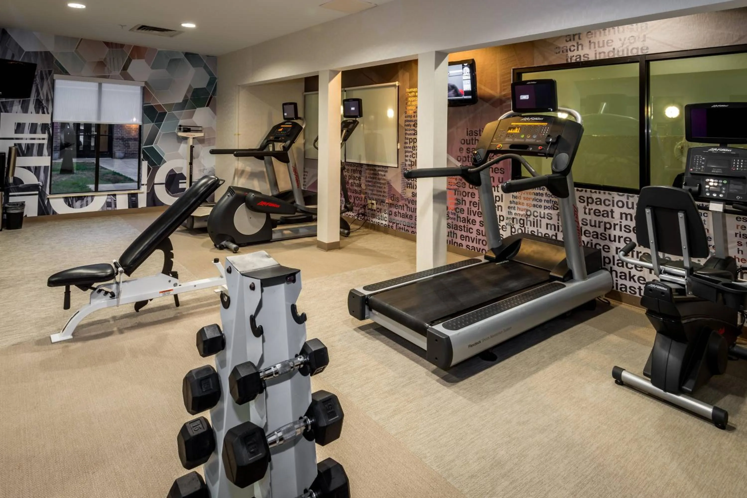 Fitness centre/facilities in SpringHill Suites by Marriott Denton