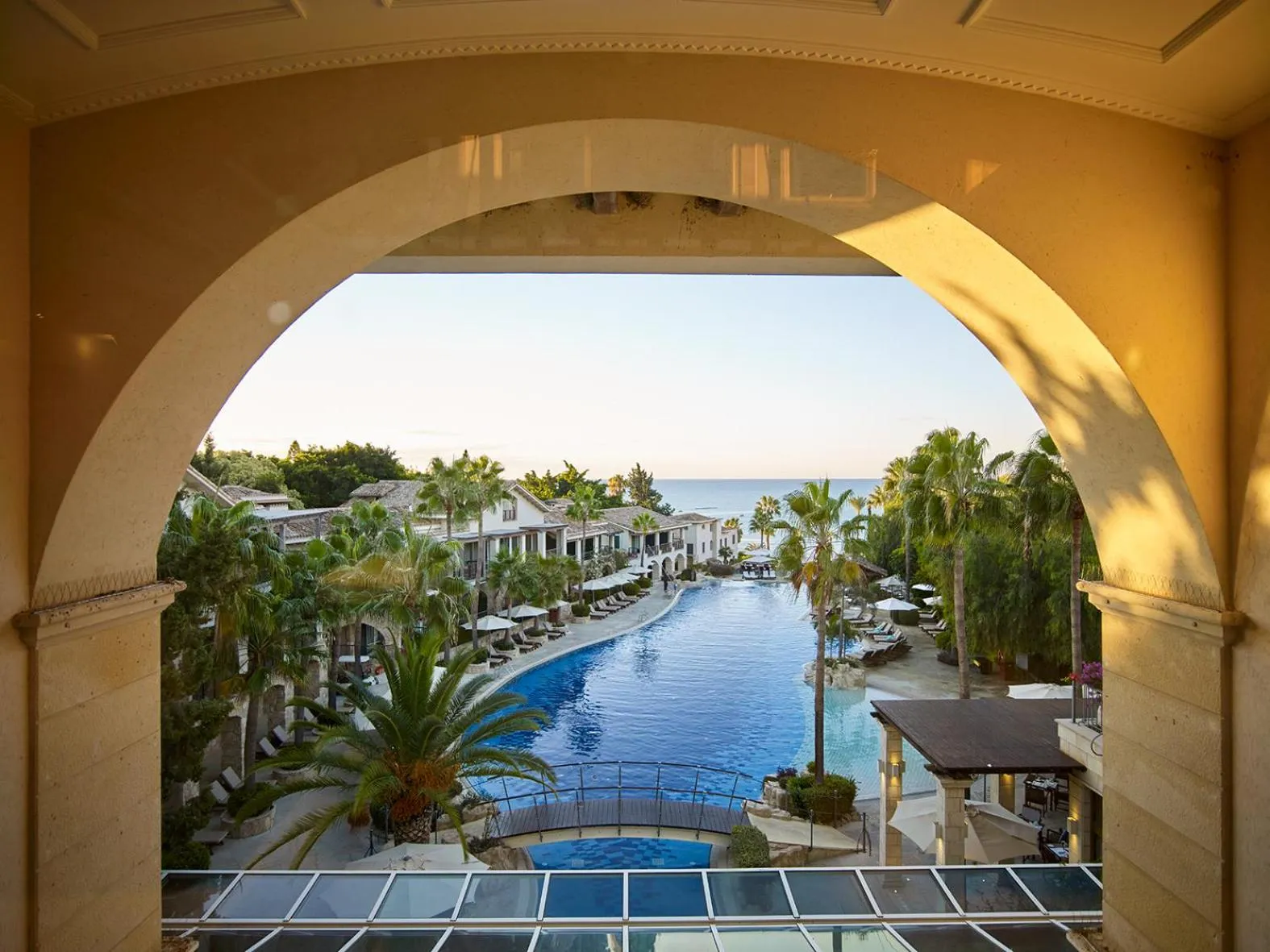 Natural landscape in Columbia Beach Resort