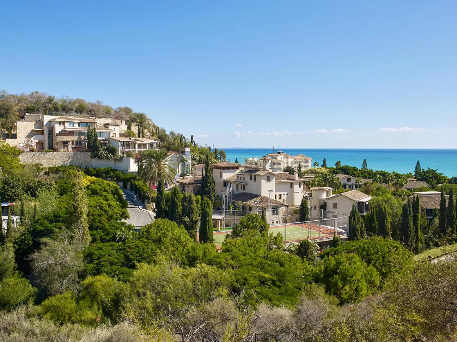 Natural landscape in Columbia Beach Resort
