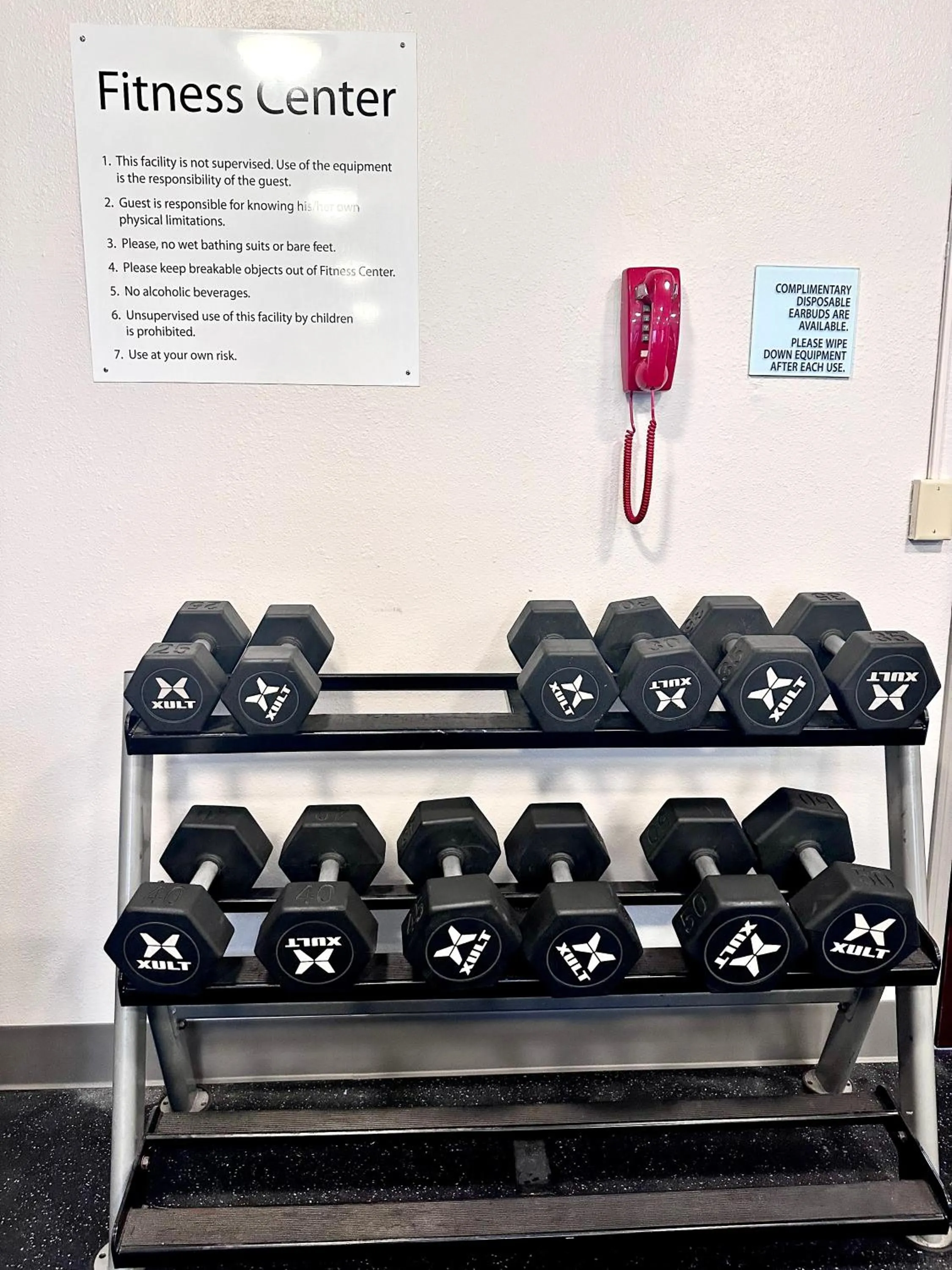 Fitness centre/facilities in Holiday Inn Express Hotel & Suites Hinesville by IHG