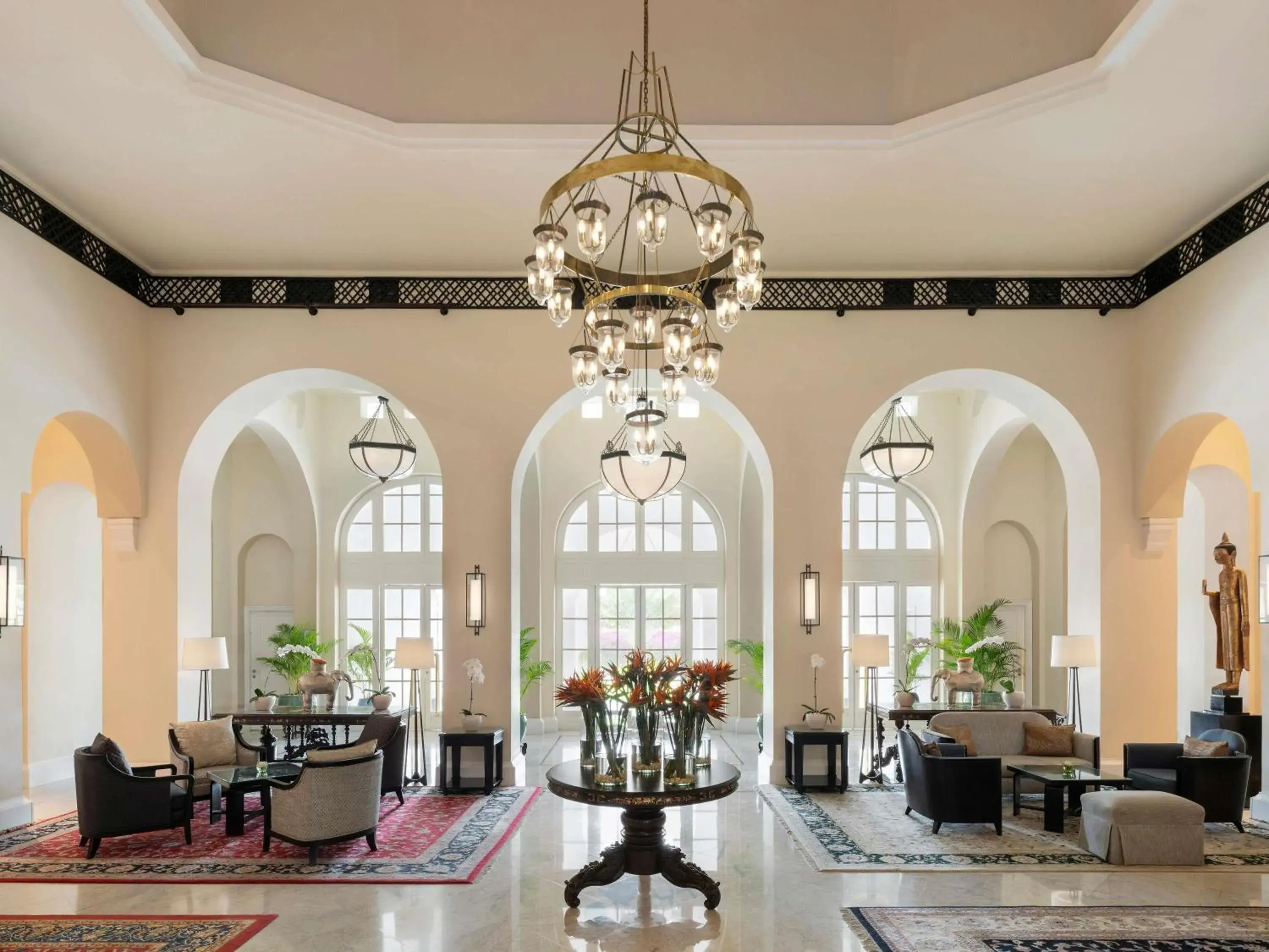 Property building in Raffles Hotel Le Royal Property building in Raffles Hotel Le Royal