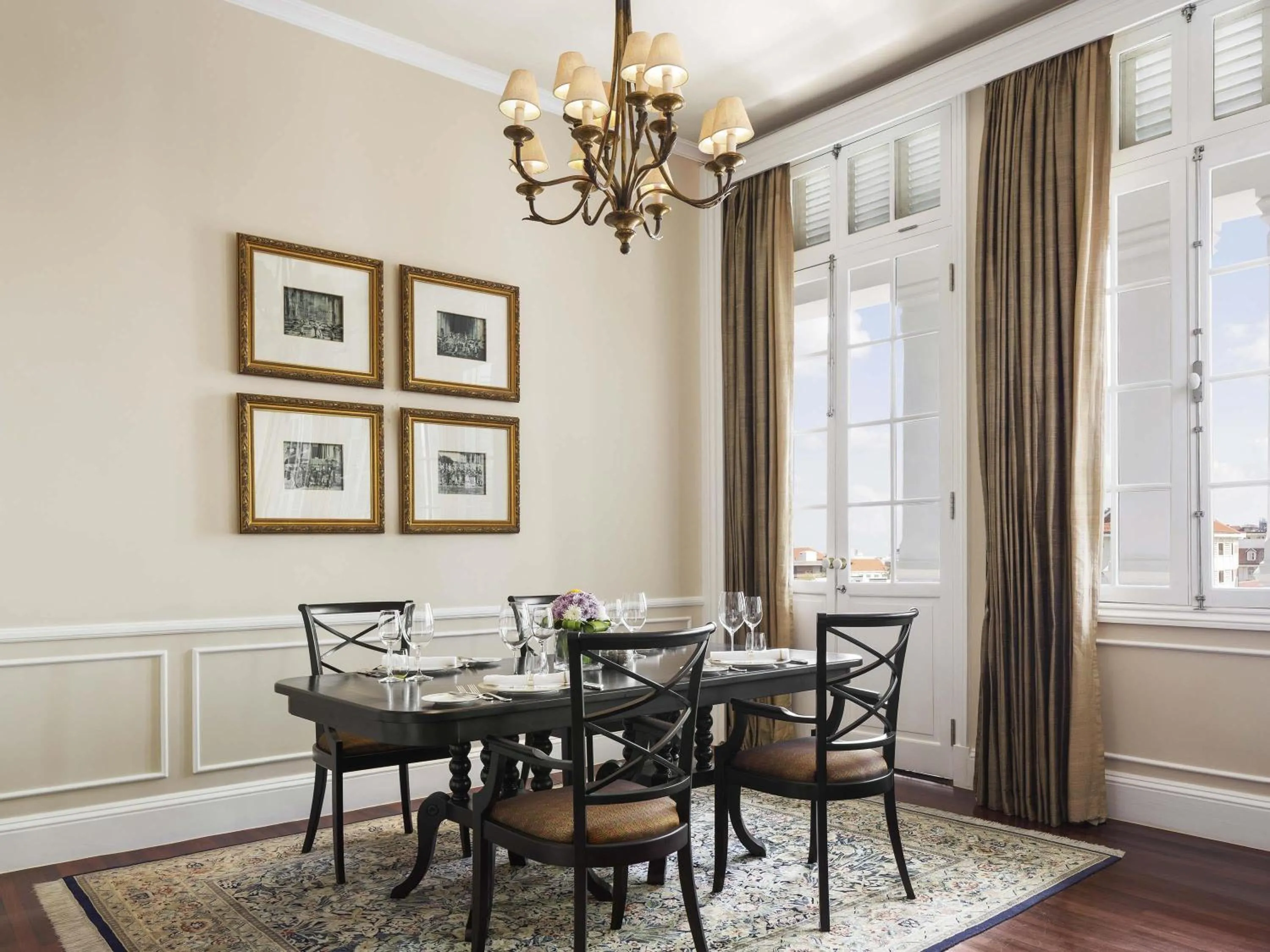 Bedroom in Raffles Hotel Le Royal