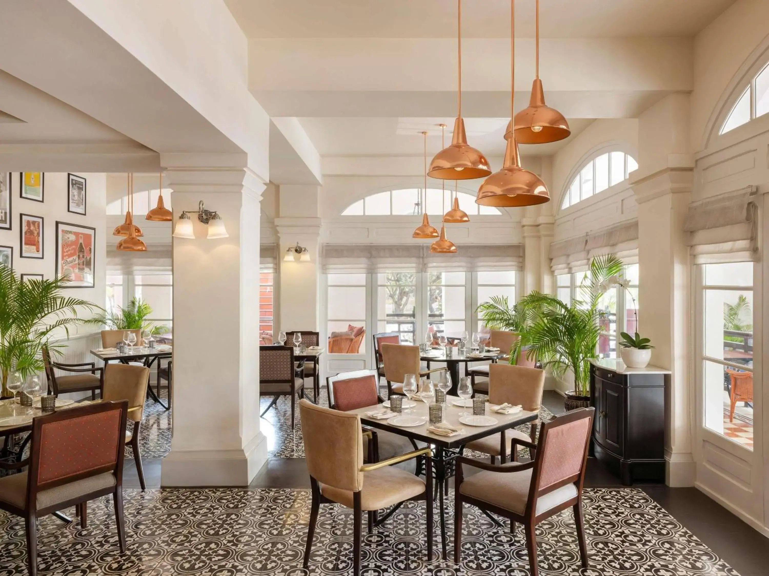 Property building in Raffles Hotel Le Royal Property building in Raffles Hotel Le Royal