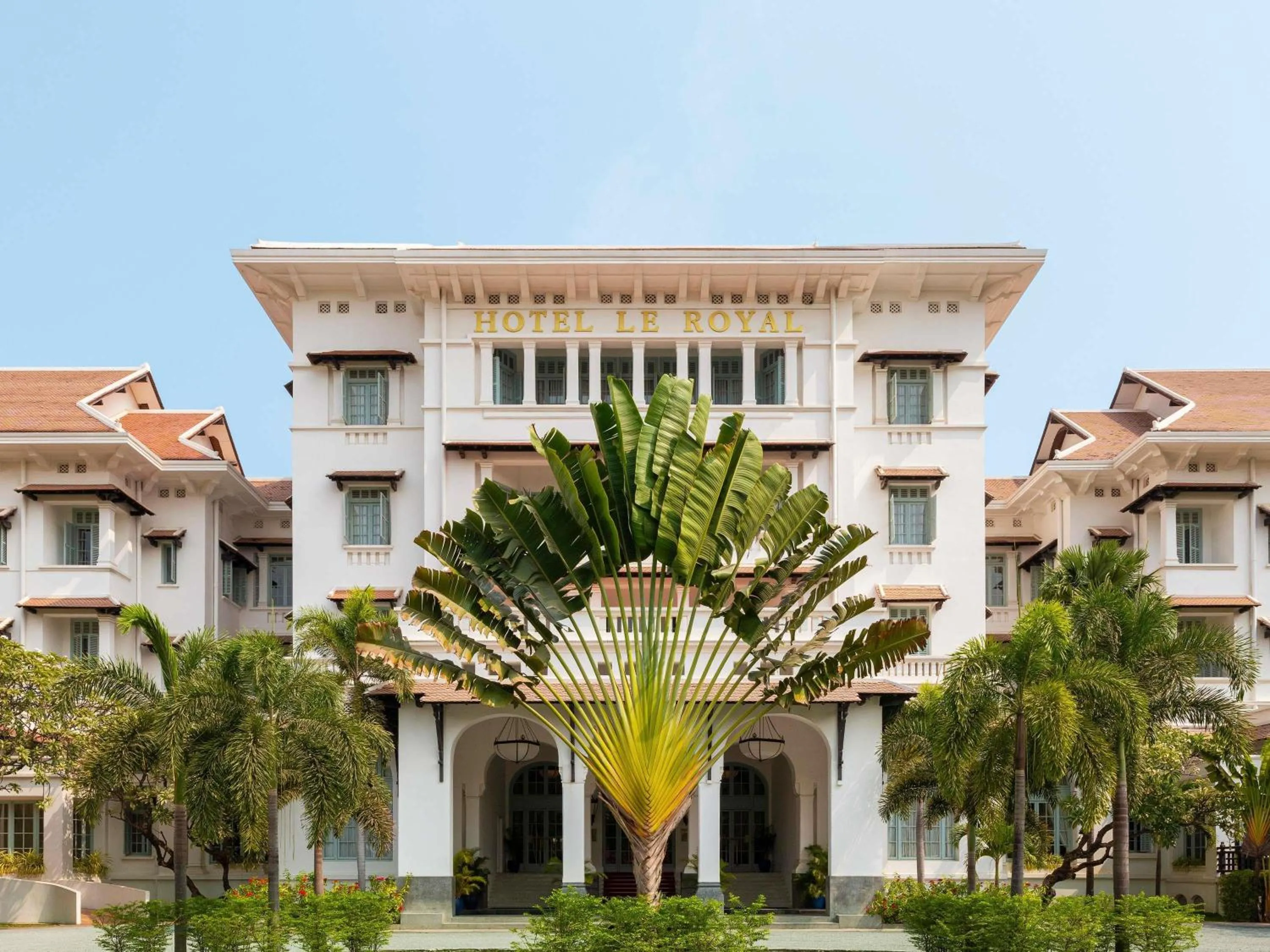 Property building in Raffles Hotel Le Royal