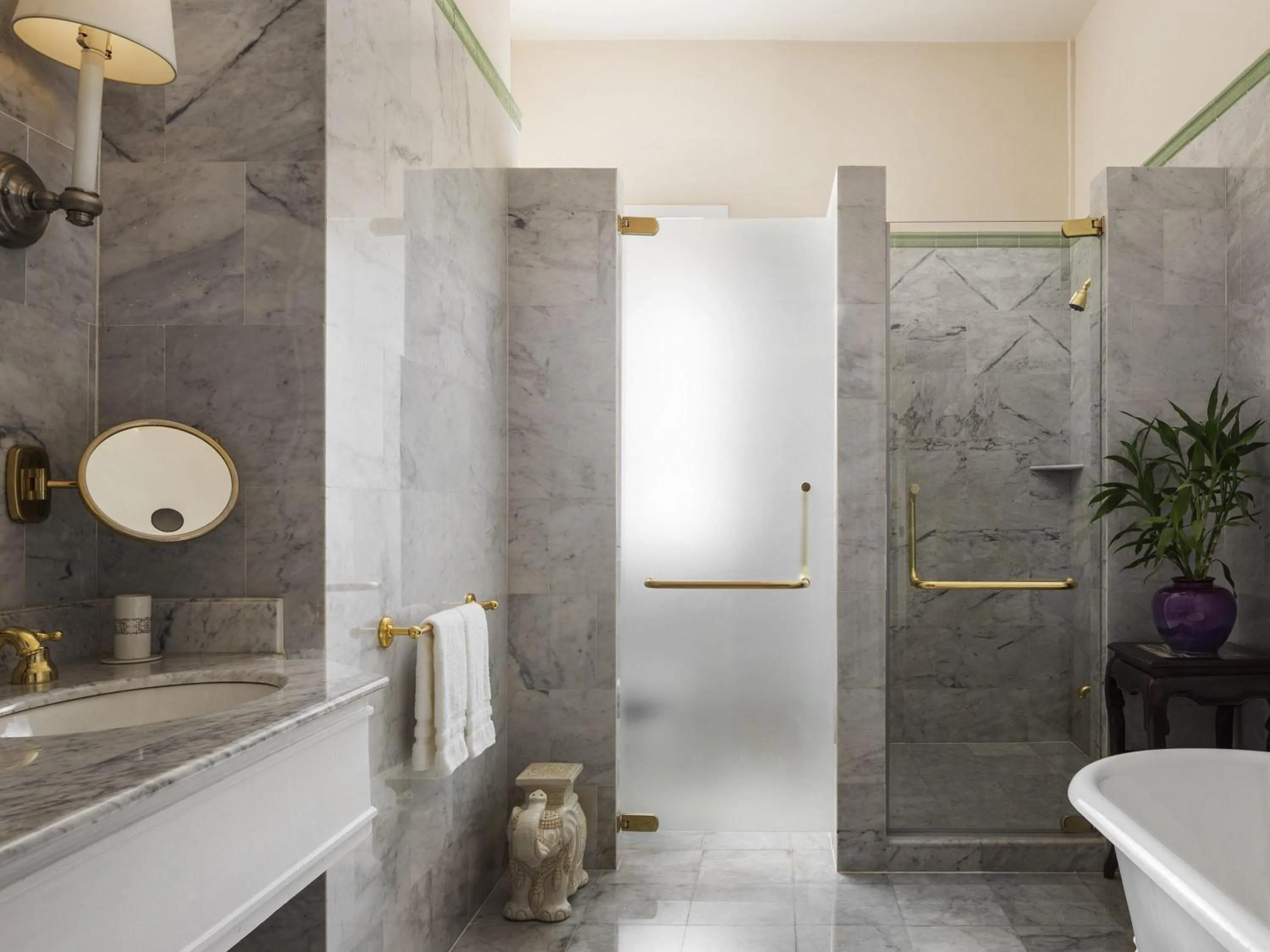 Bedroom in Raffles Hotel Le Royal