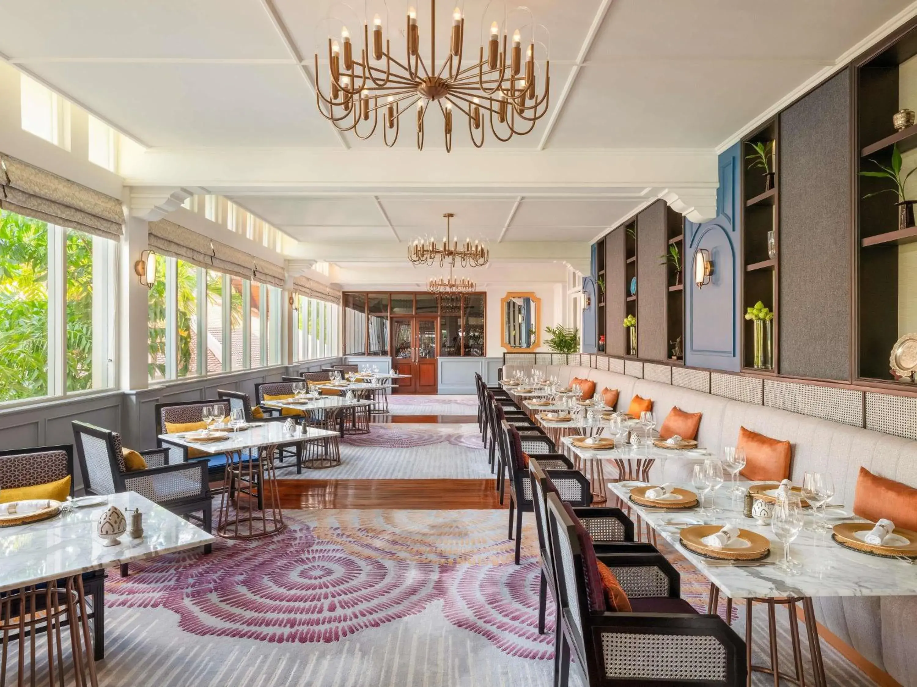 Restaurant/places to eat in Raffles Grand Hotel d'Angkor Restaurant/places to eat in Raffles Grand Hotel d'Angkor