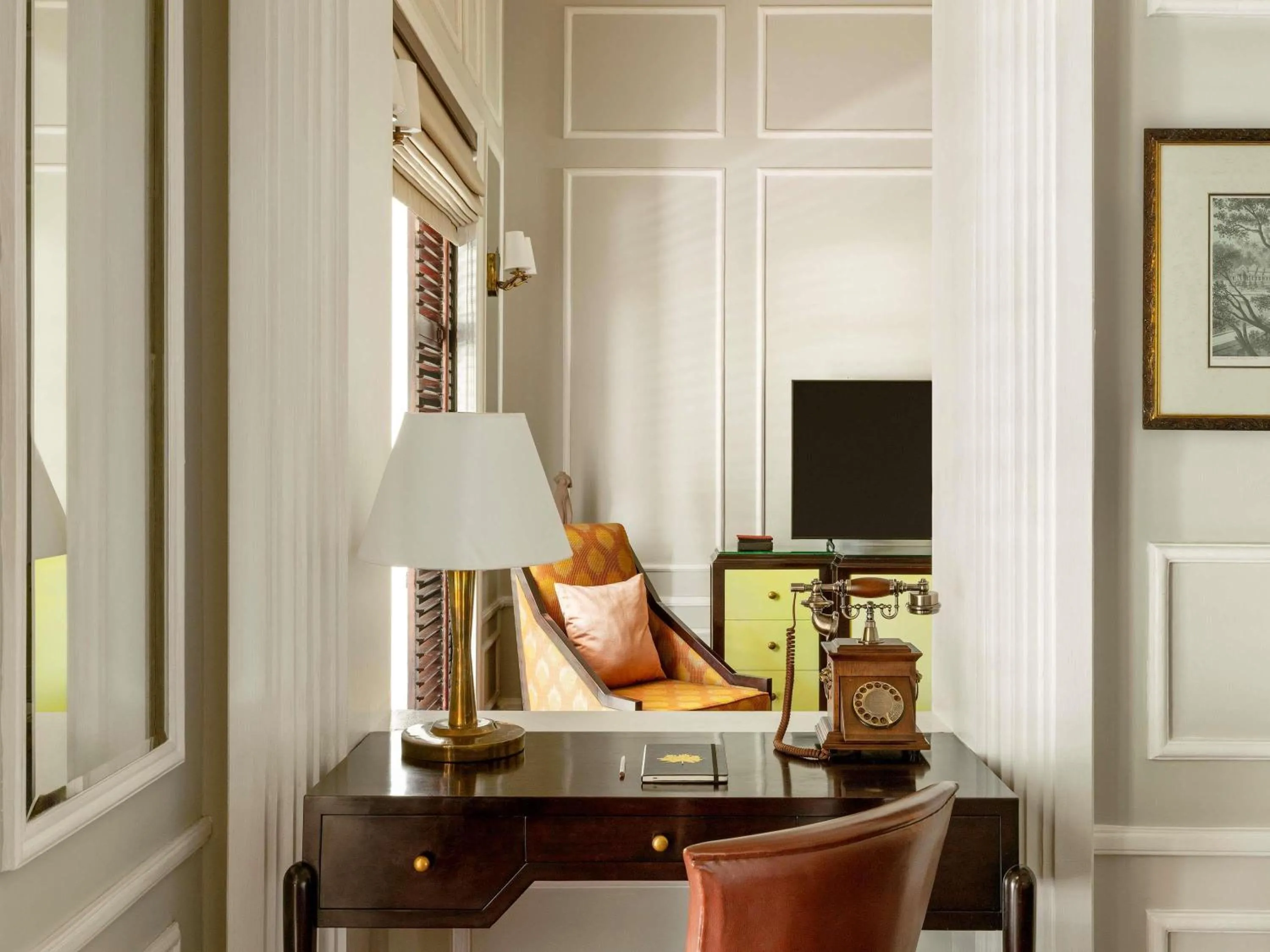 Bedroom in Raffles Grand Hotel d'Angkor