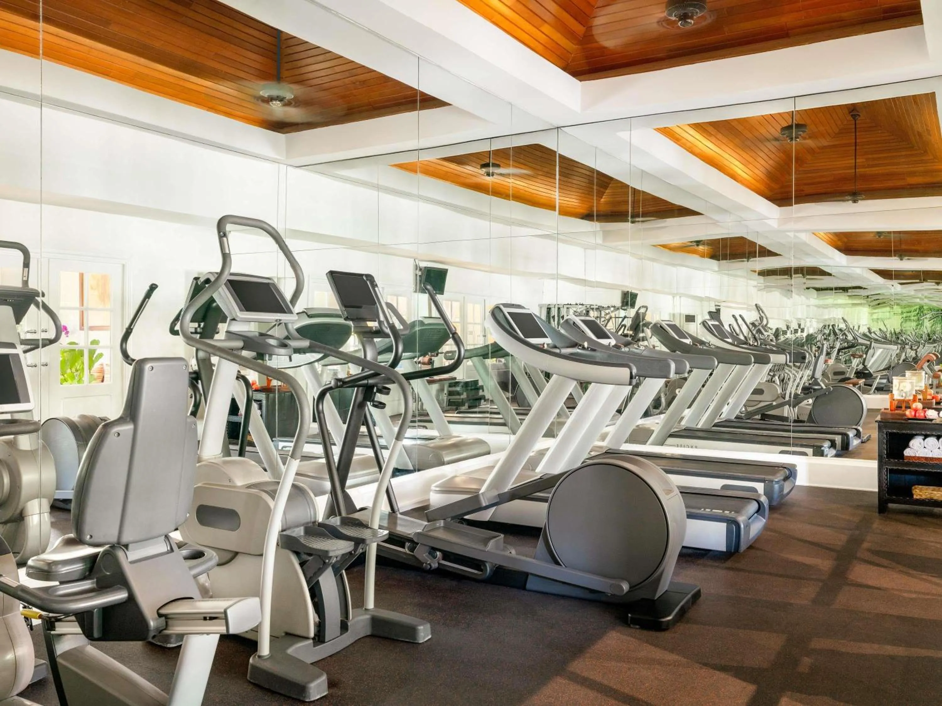 Fitness centre/facilities in Raffles Grand Hotel d'Angkor