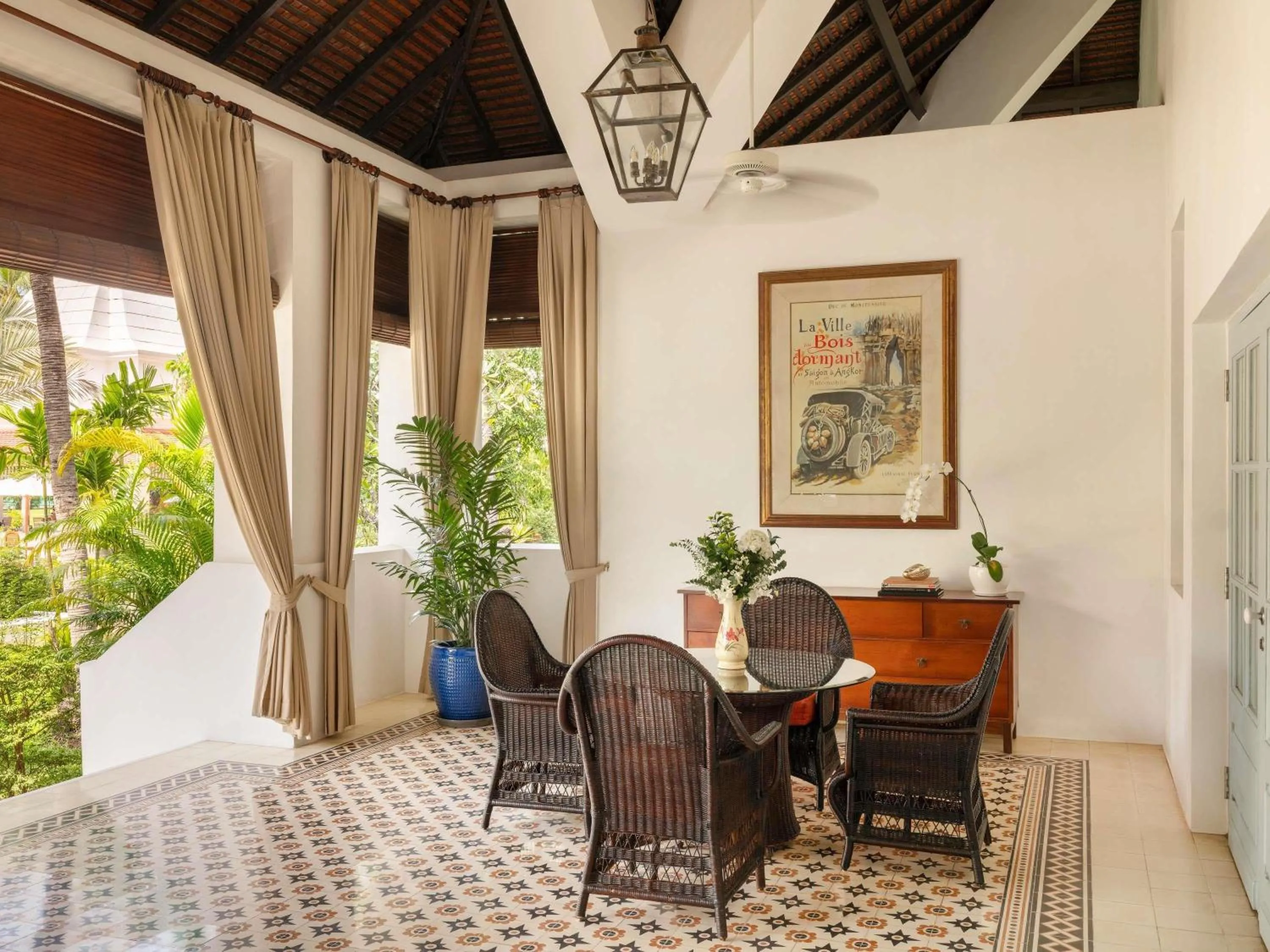 Bedroom in Raffles Grand Hotel d'Angkor