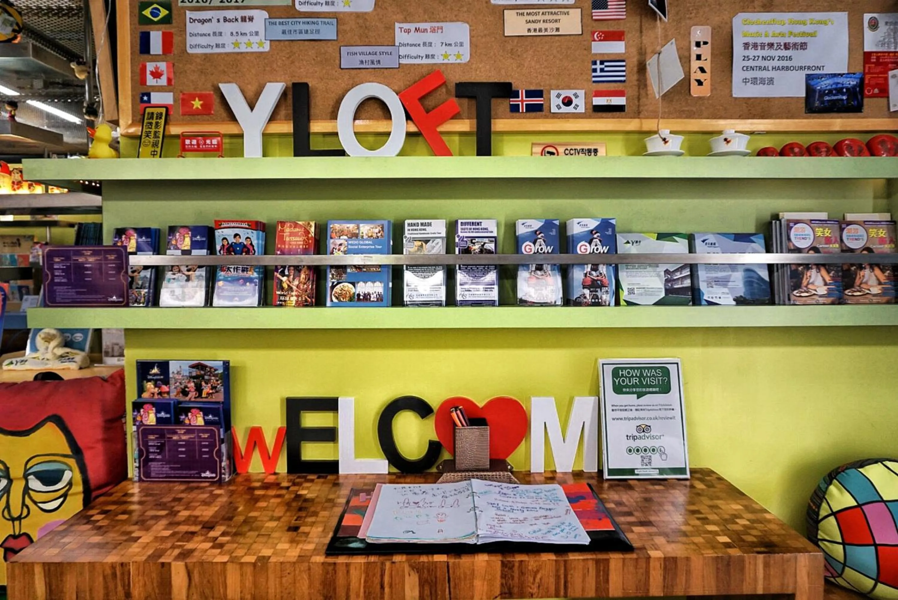 On-site shops in Y Loft