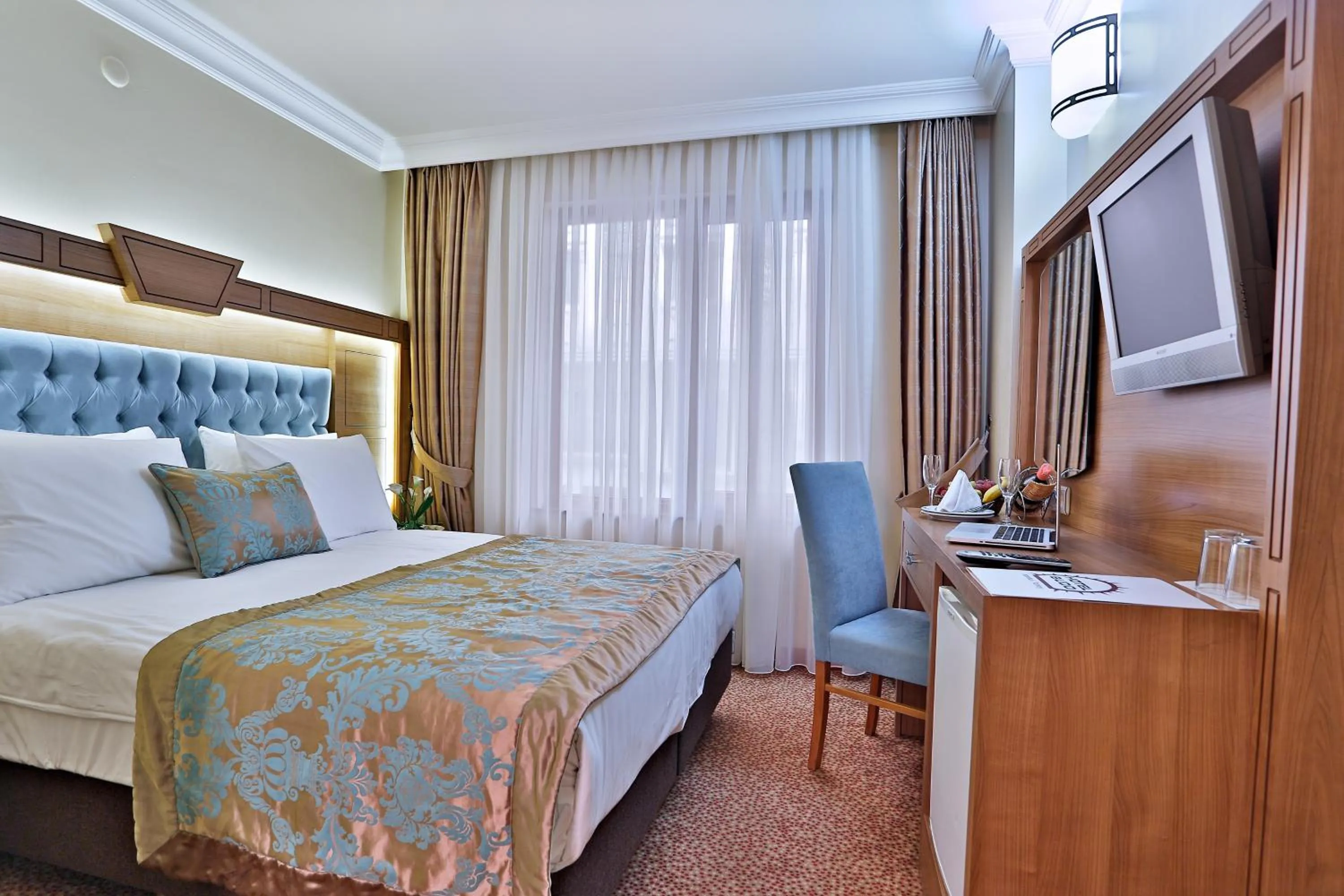 Photo of the whole room, Bed in Budo Hotel