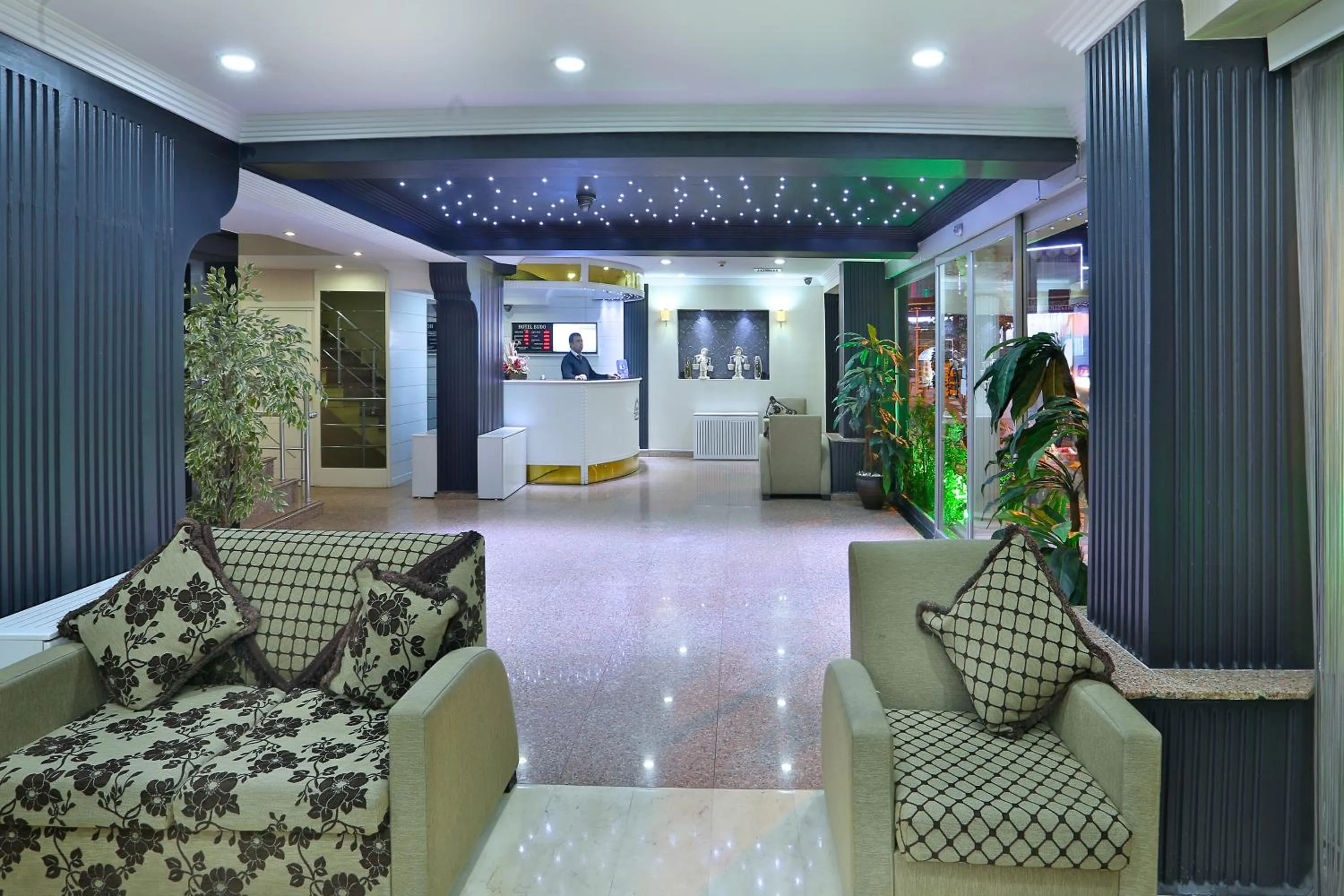 Lobby or reception in Budo Hotel