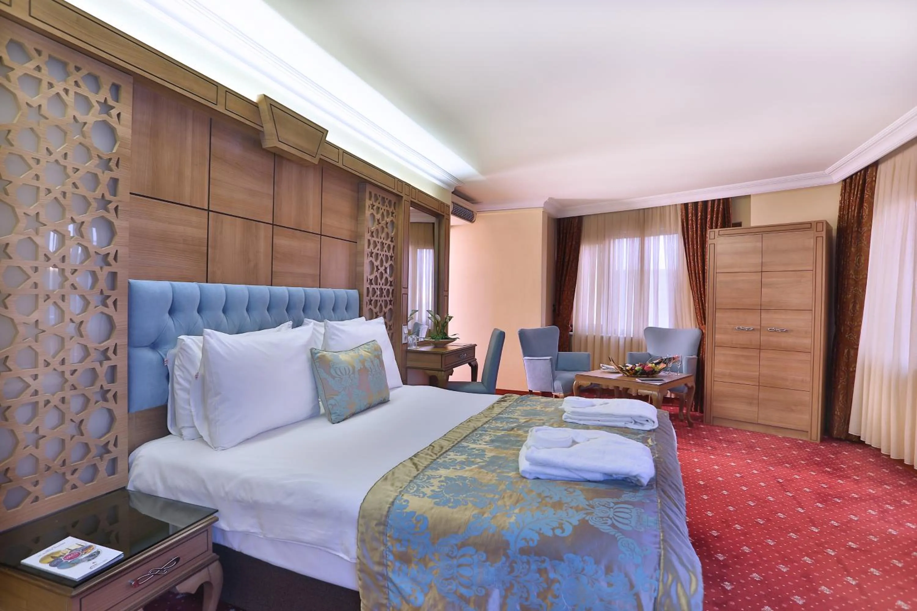 Photo of the whole room, Bed in Budo Hotel