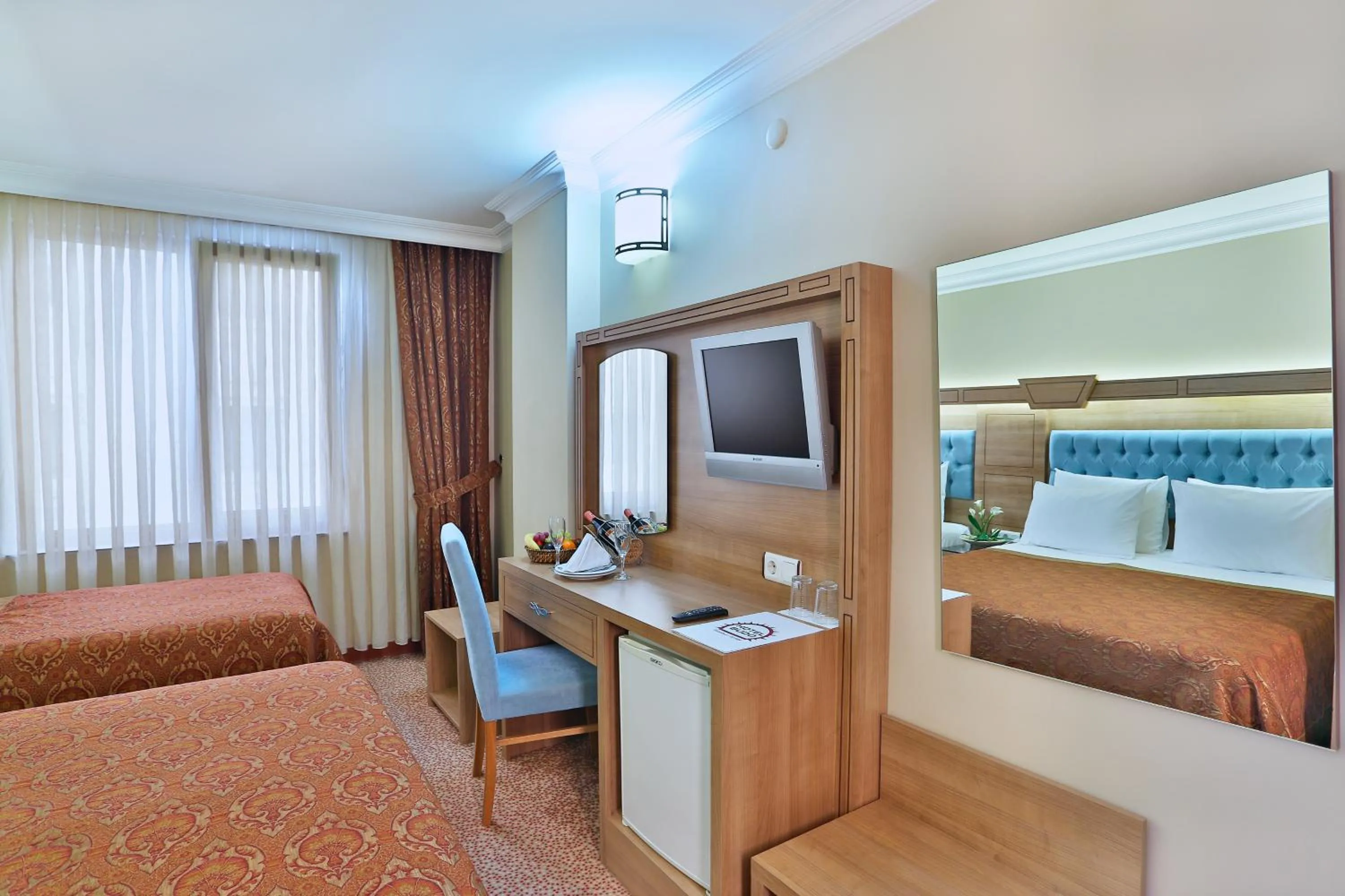 Decorative detail, Bed in Budo Hotel