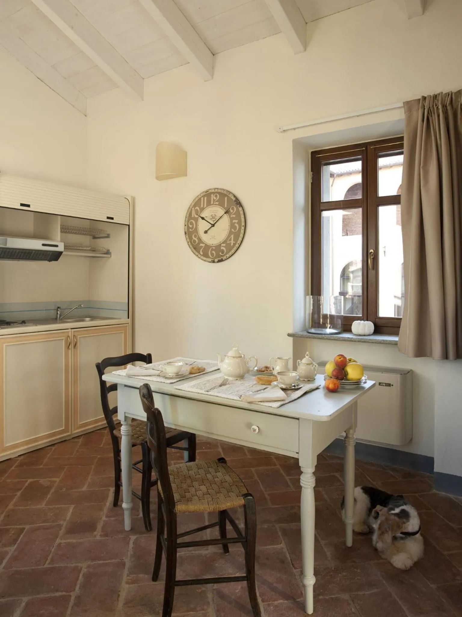 Kitchen or kitchenette in Relais Palazzo Paleologi Sec.XIV