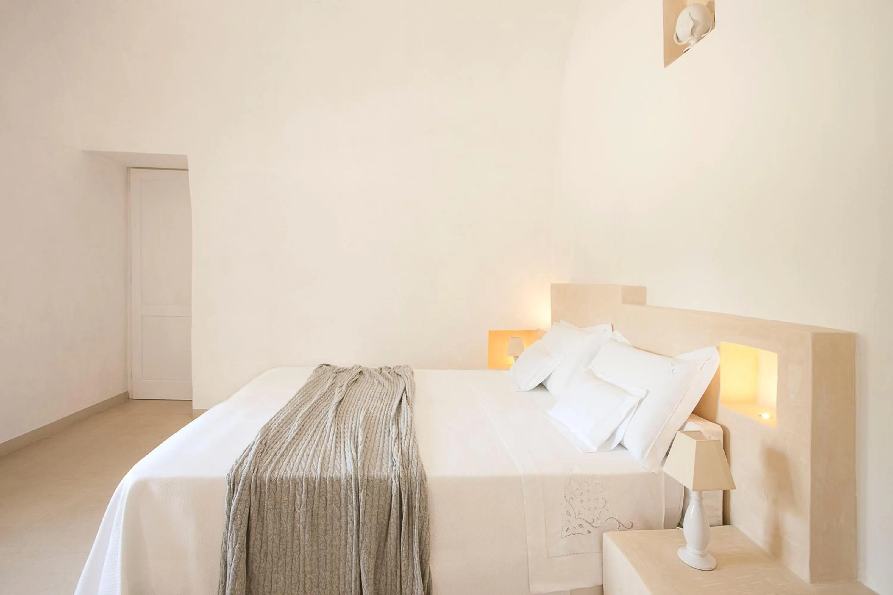 Bedroom, Bed in Critabianca - Masseria in Salento